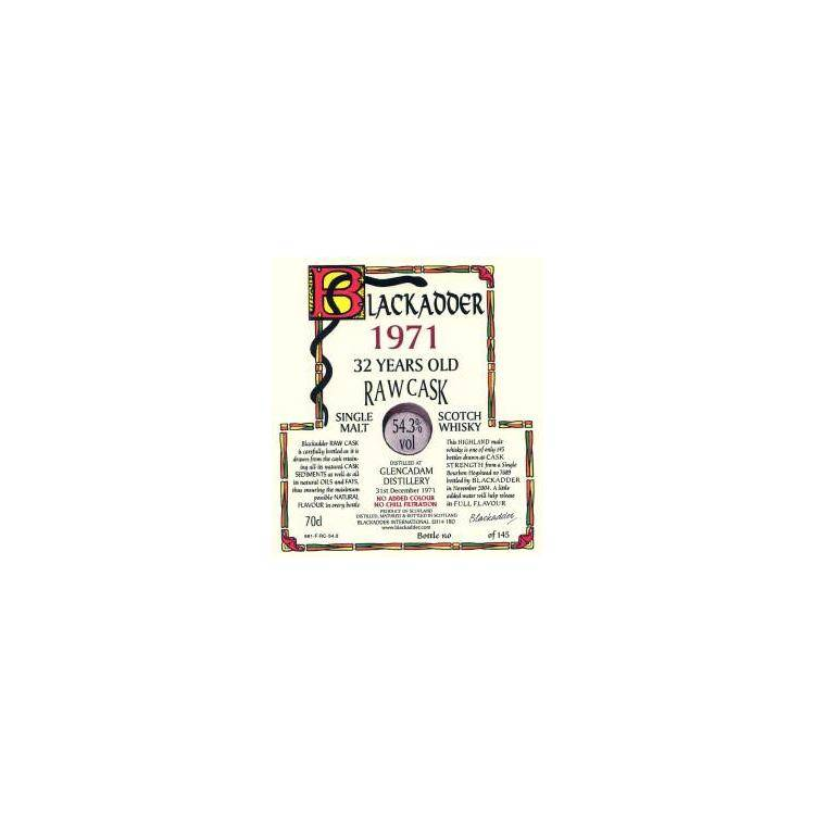 Glencadam Raw Cask 1971 32 Years Single Malt Whisky 2