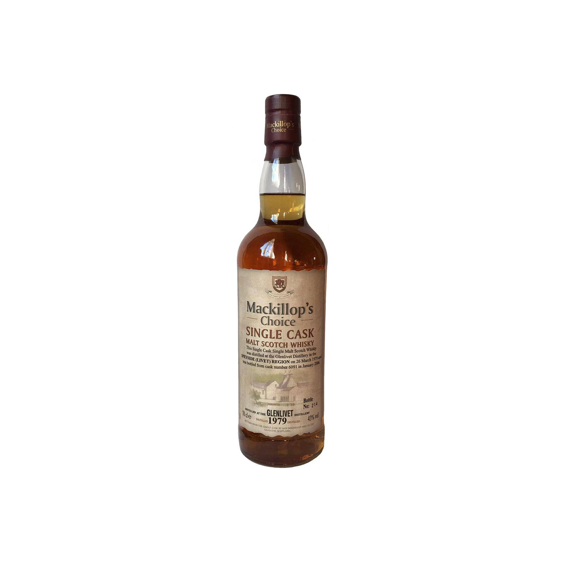 The Glenlivet Single Cask 1979 26 Years Single Malt Whisky