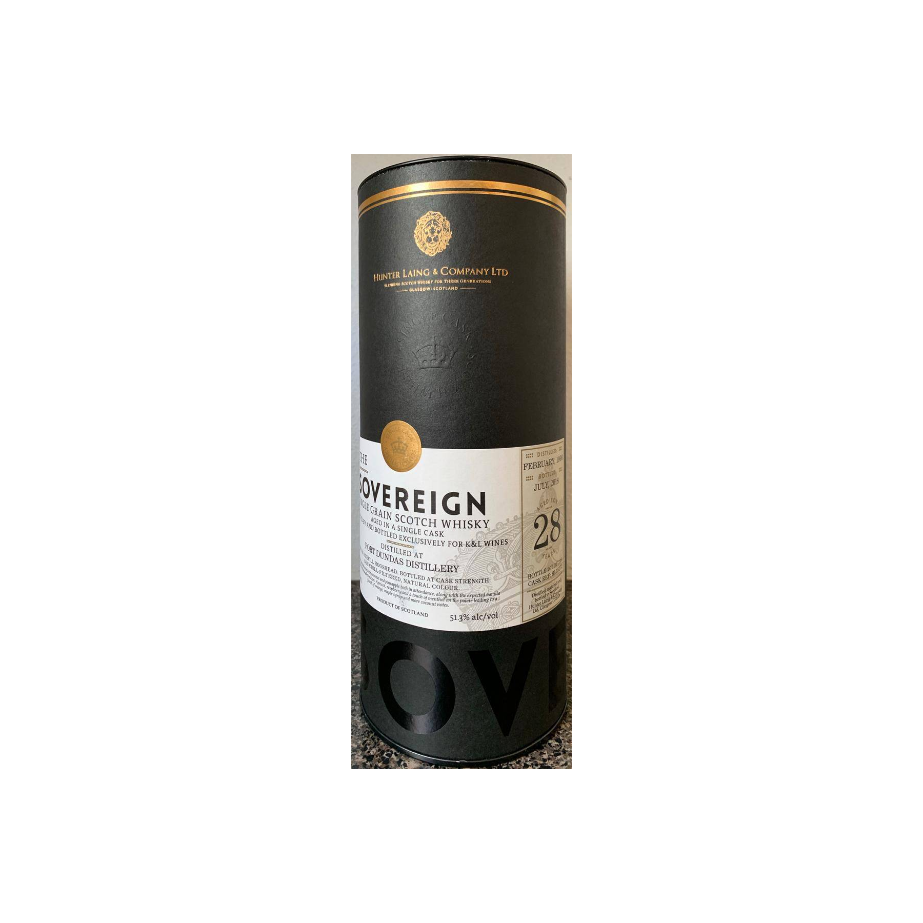 Port Dundas 1990 28 Years Single Grain Whisky