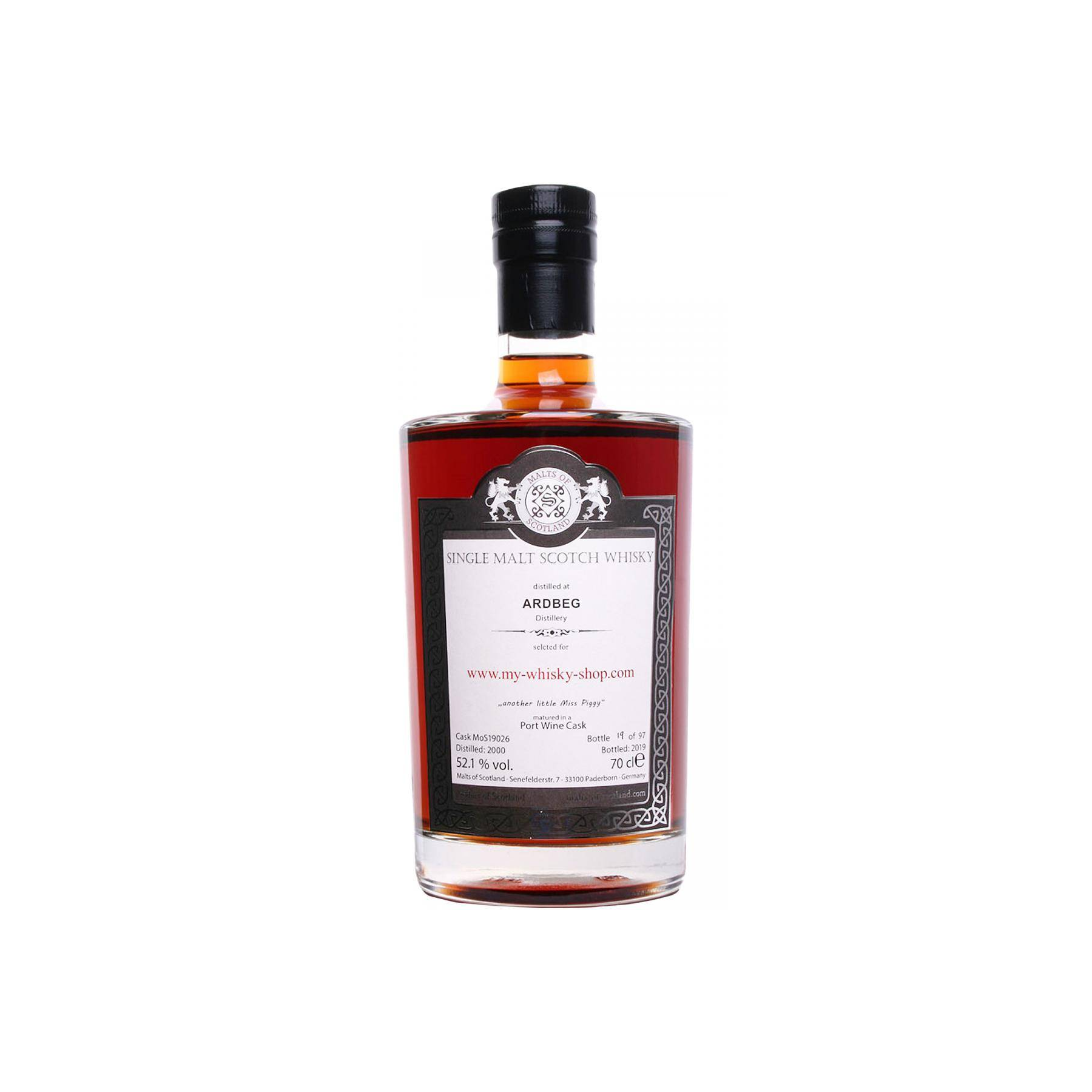 Ardbeg 2000 19 Years Single Malt Whisky