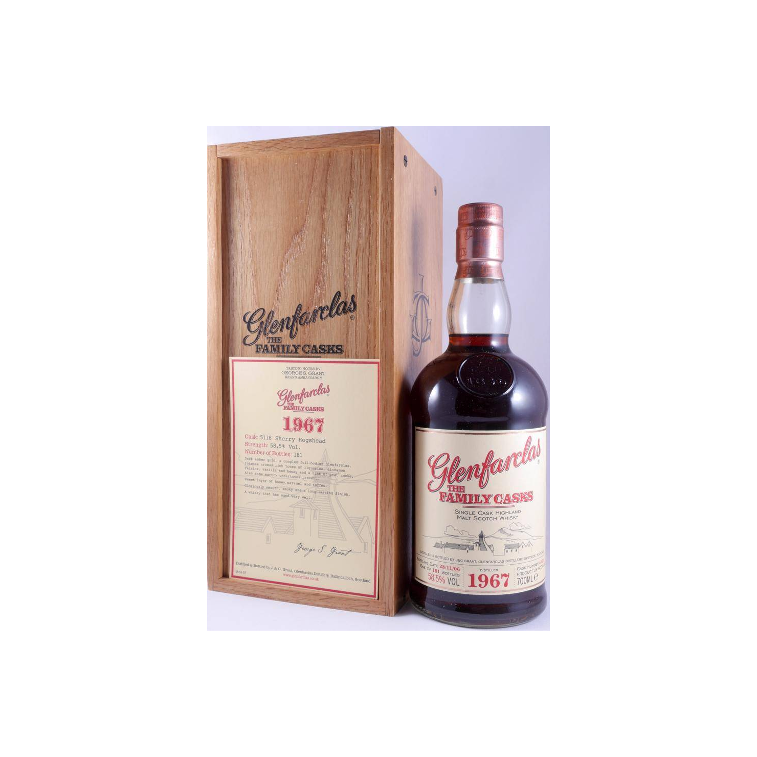 Glenfarclas 1967 39 Years Single Malt Whisky 2