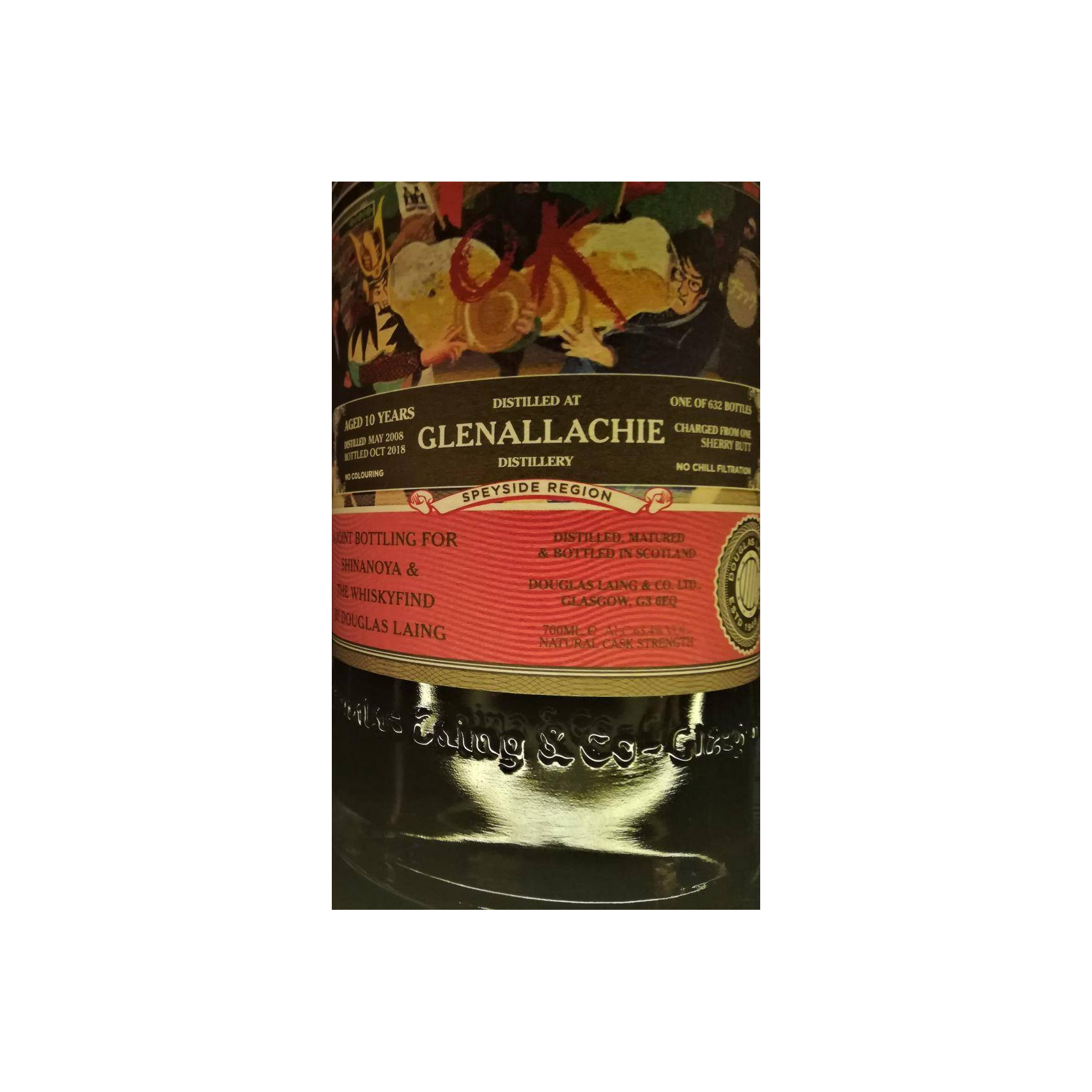 The GlenAllachie Old Particular 2008 10 Years Single Malt Whisky 2