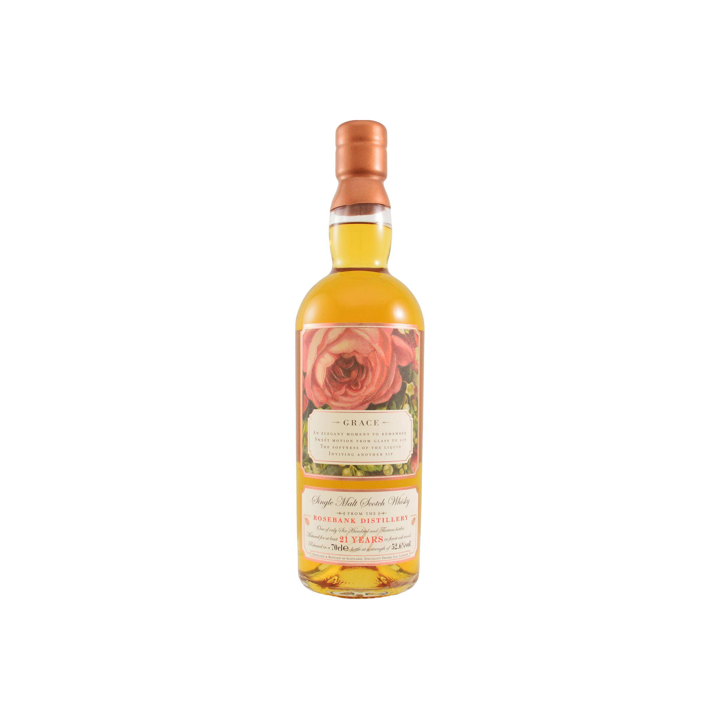 Rosebank 21 Years Single Malt Whisky