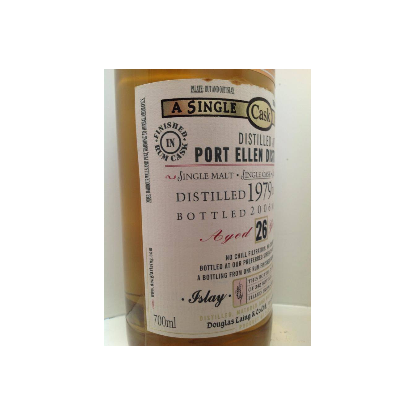 Port Ellen Old Malt Cask 1979 26 Years Single Malt Whisky 2