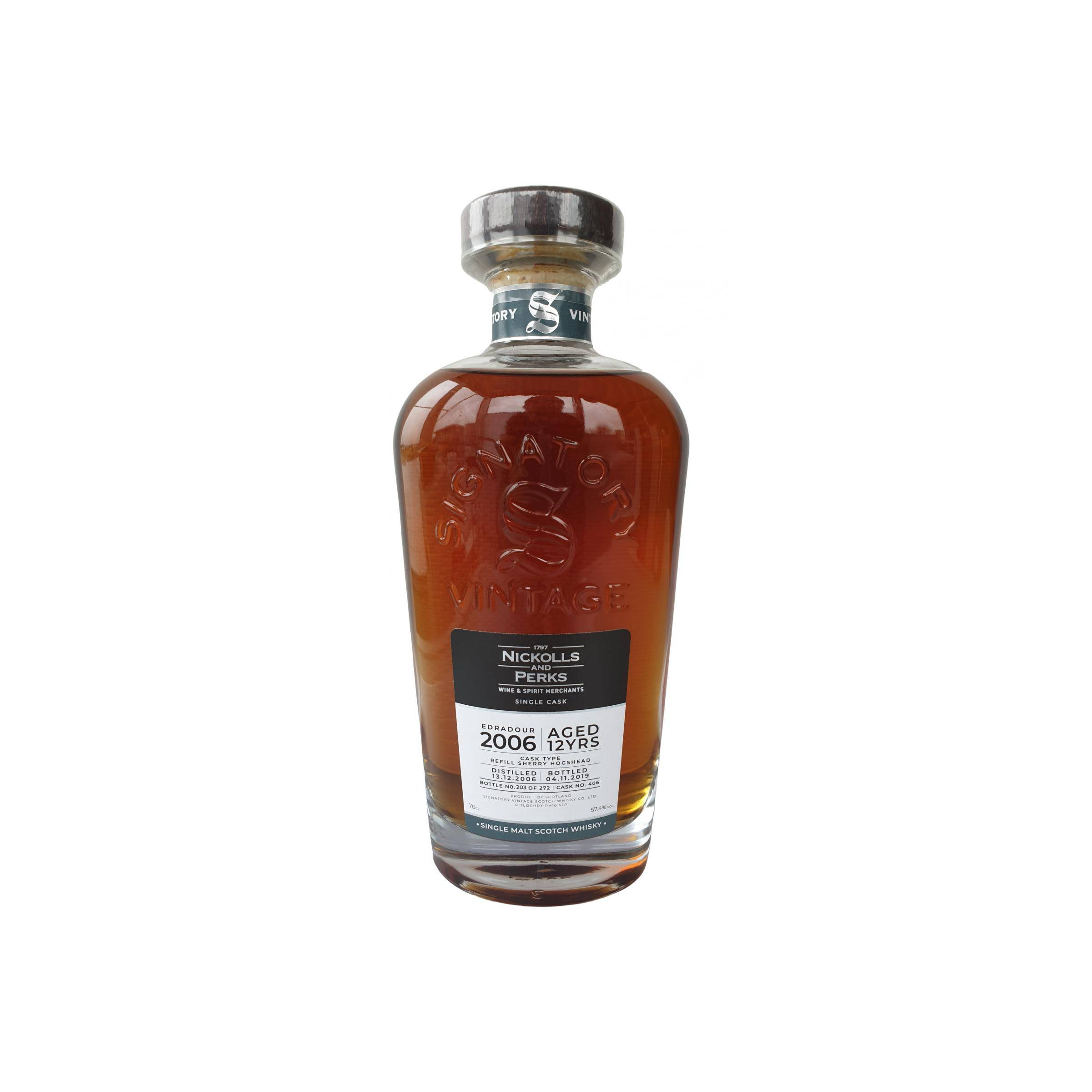 Edradour Cask Strength Collection 2006 12 Years Single Malt Whisky