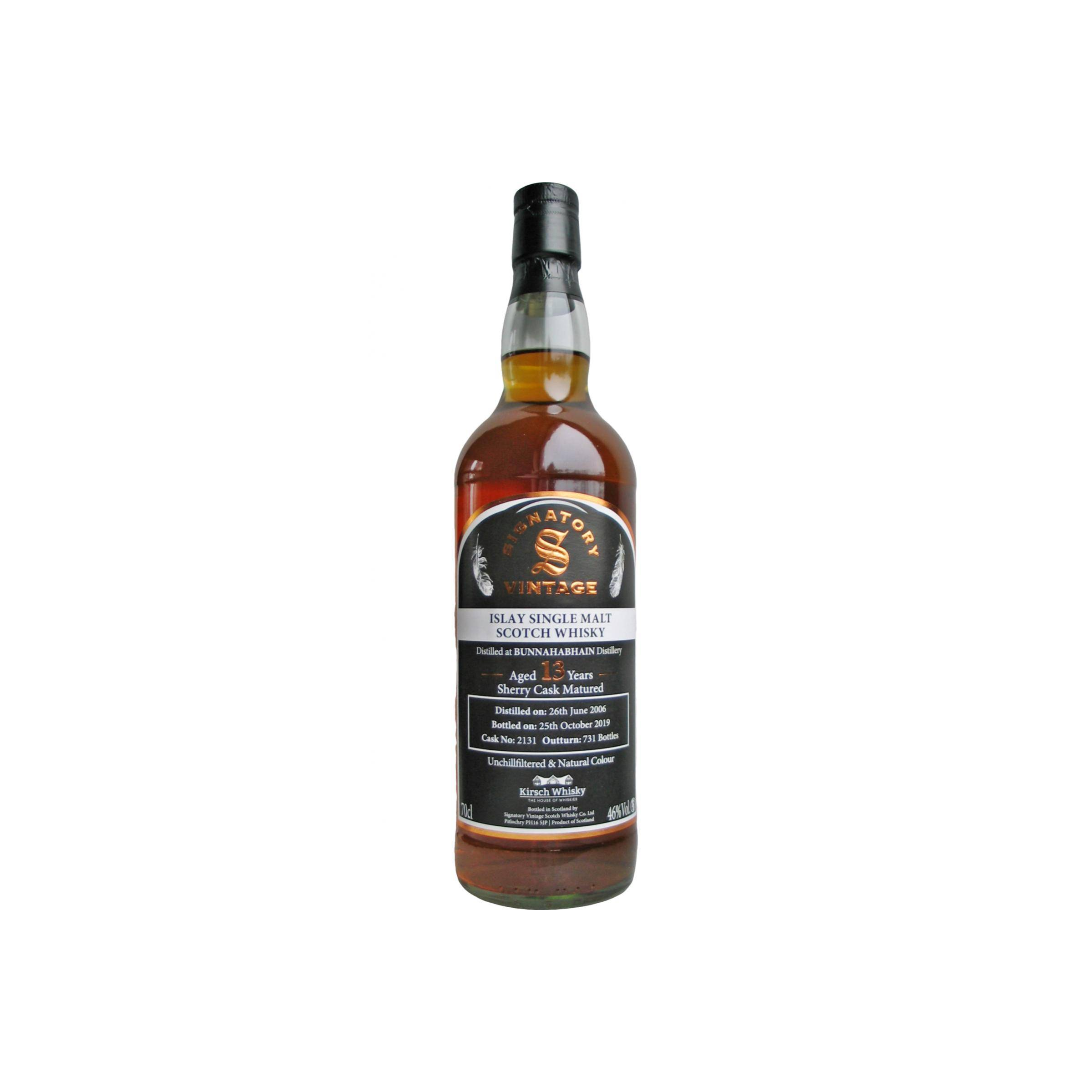 Bunnahabhain 2006 13 Years Single Malt Whisky