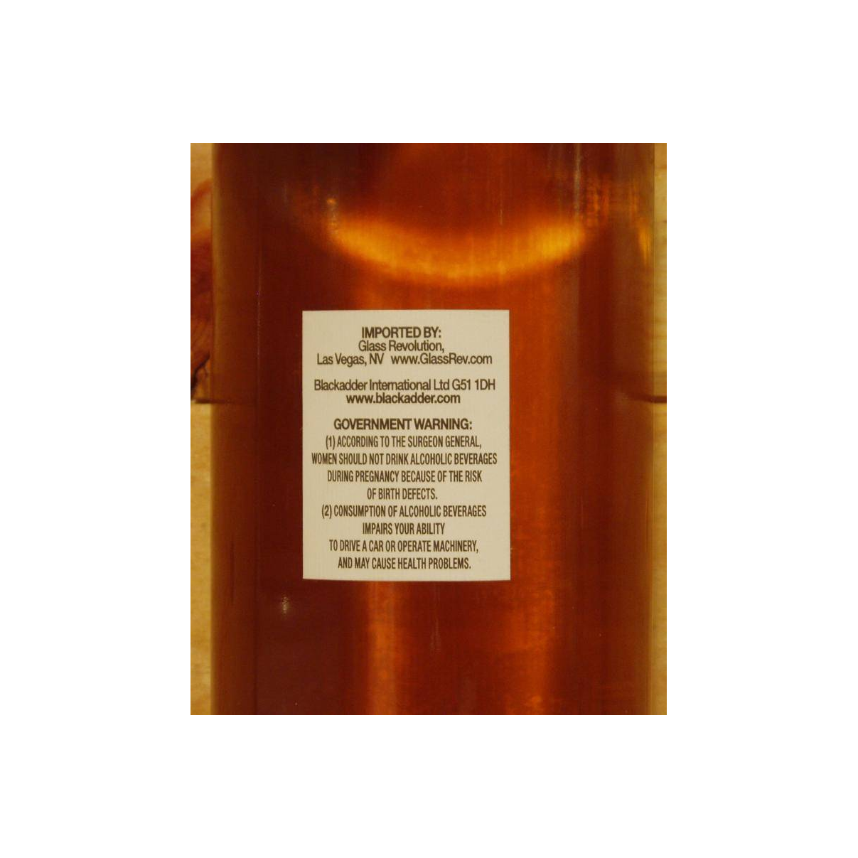 Blackadder Single Malt Whisky 3