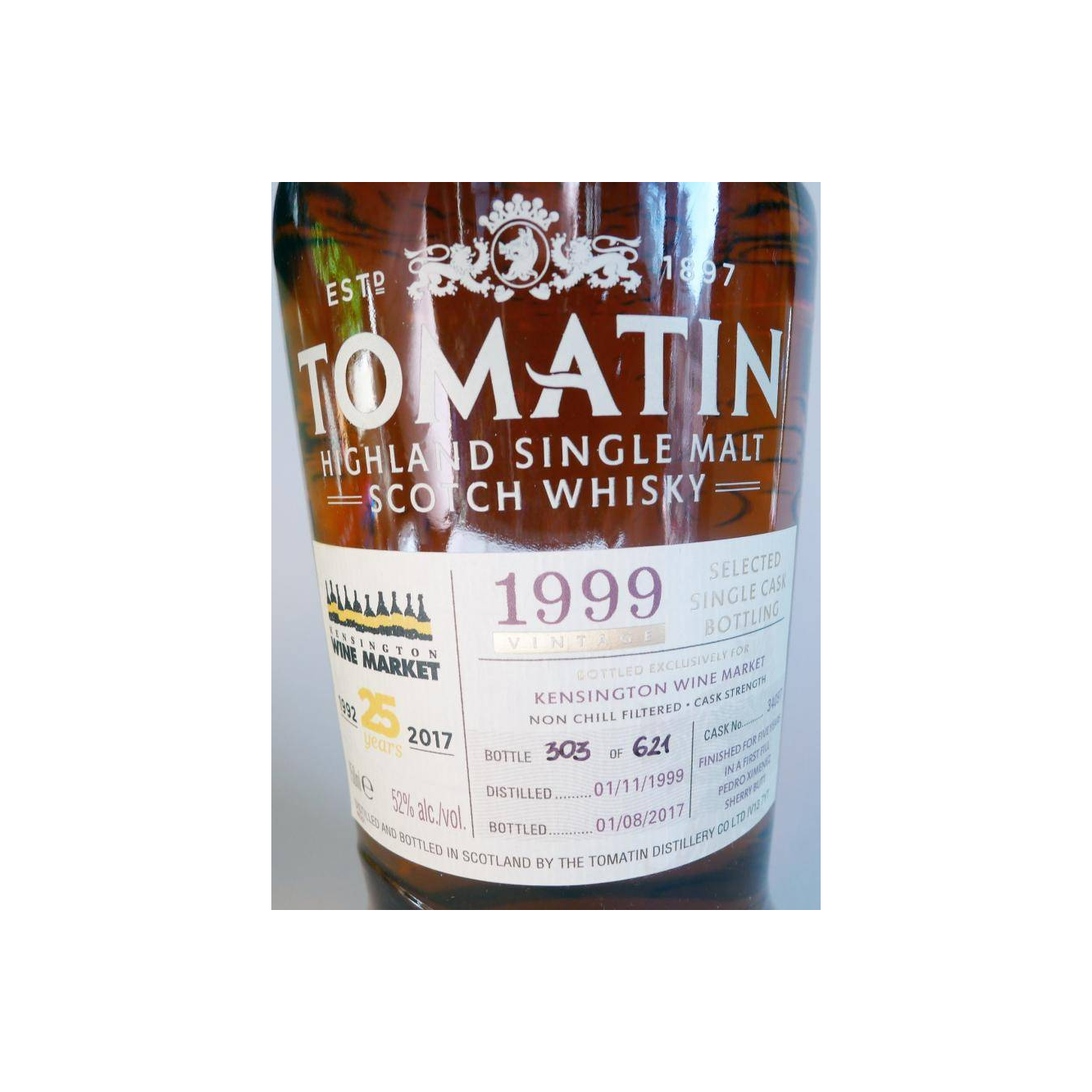 Tomatin 1999 18 Years Single Malt Whisky 2