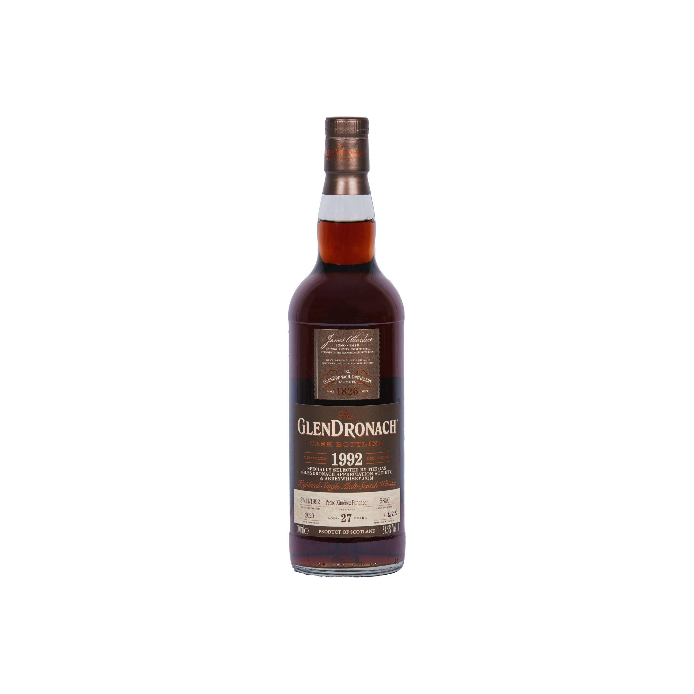 GlenDronach 1992 27 Years Single Malt Whisky