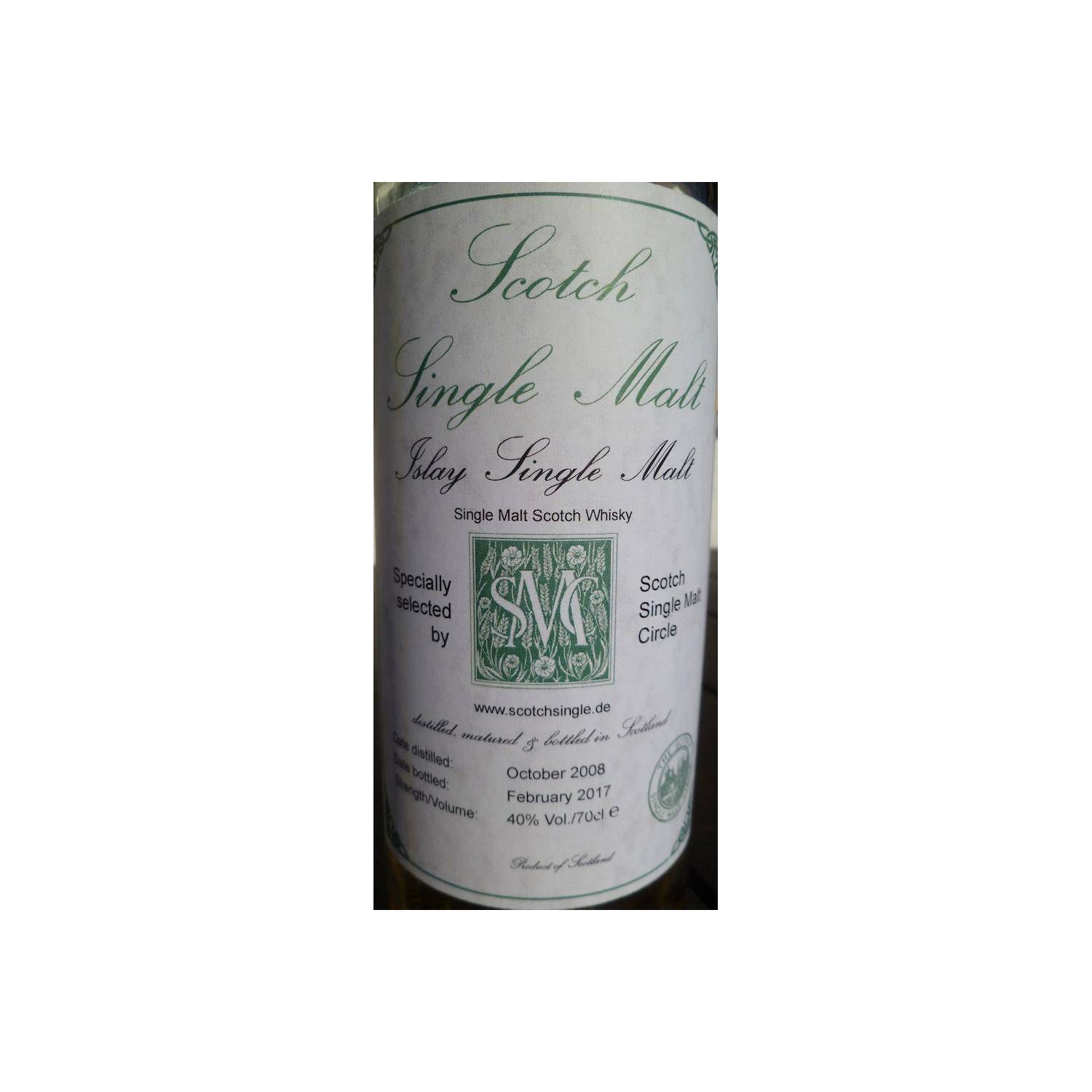 Islay Single Malt 2008 MC