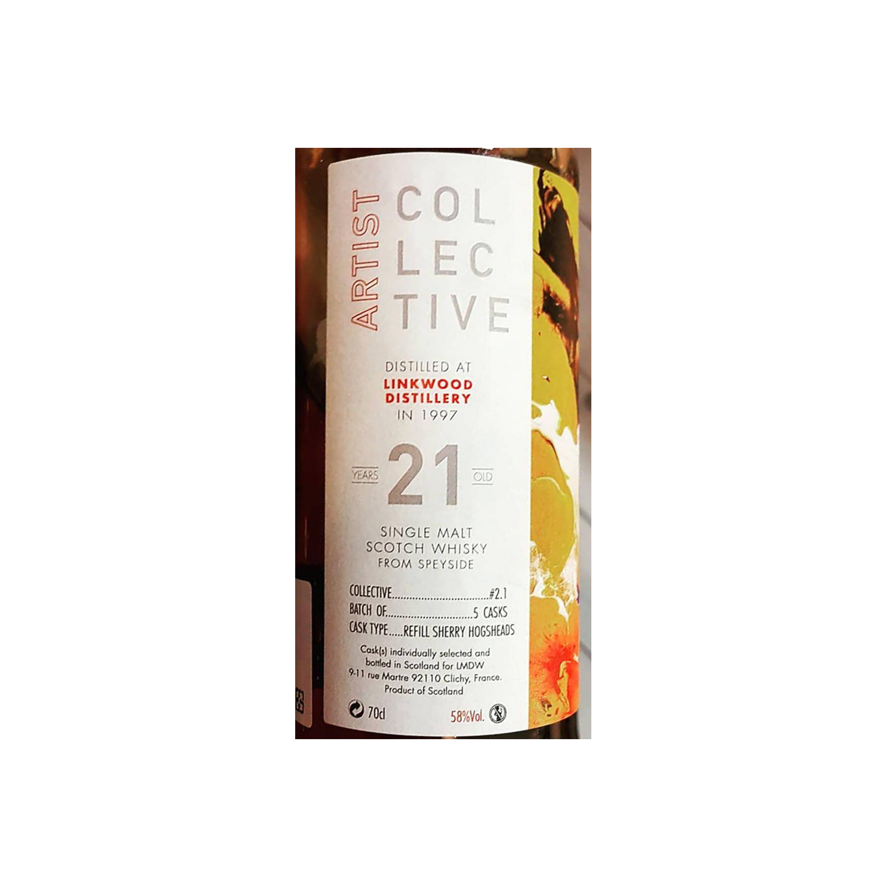 Linkwood 1997 21 Years Single Malt Whisky 2
