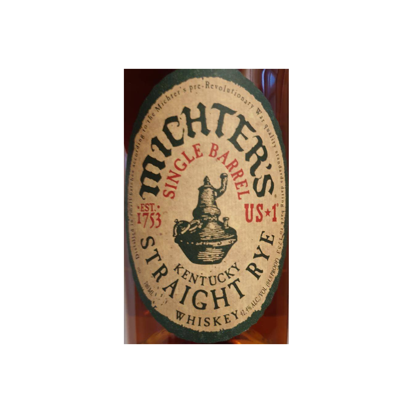 Michter's Rye Whisky