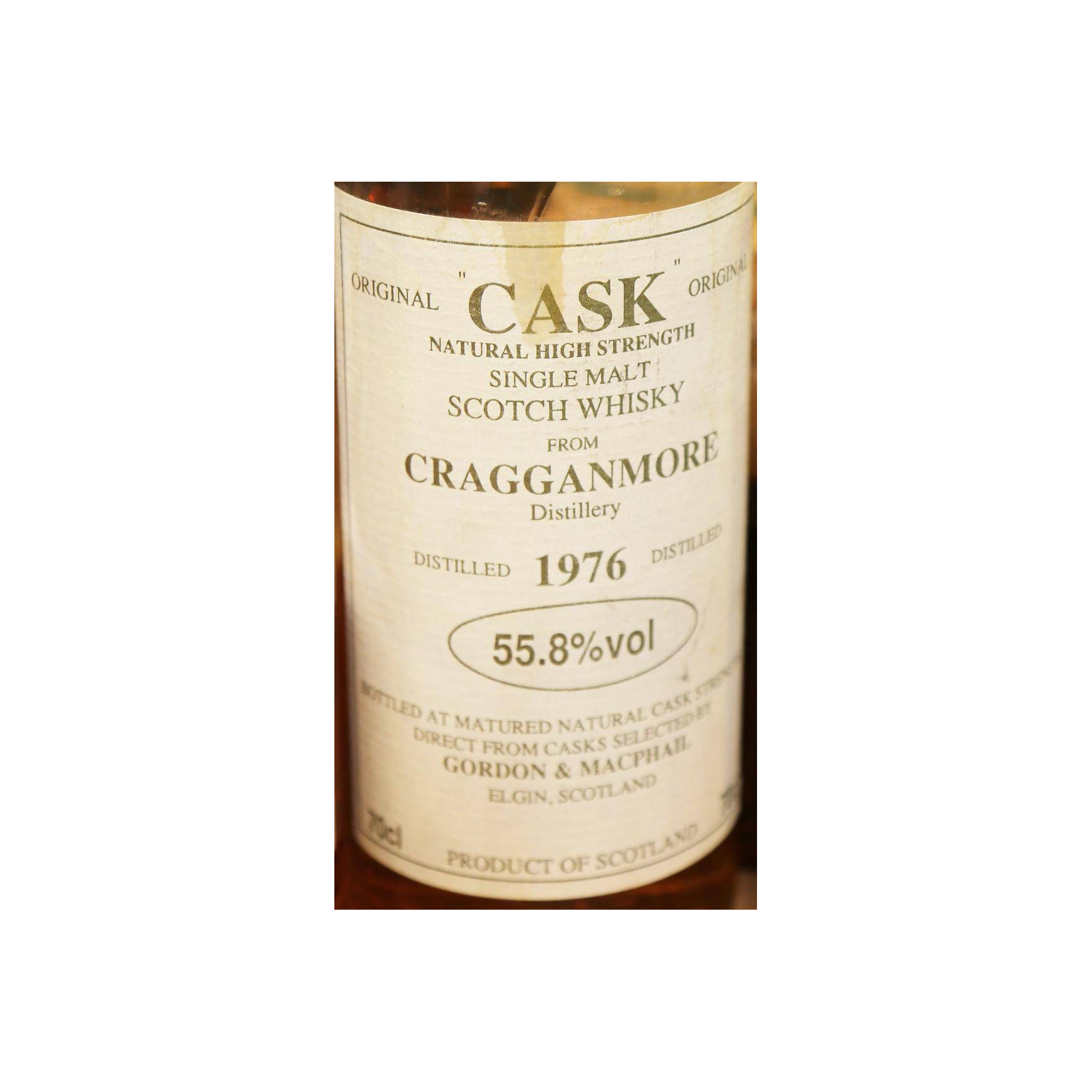 Cragganmore 1976 Single Malt Whisky