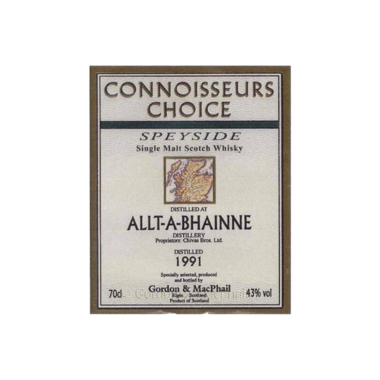 Allt-A-Bhainne Connoisseurs Choice 1991 14 Years Single Malt Whisky 2