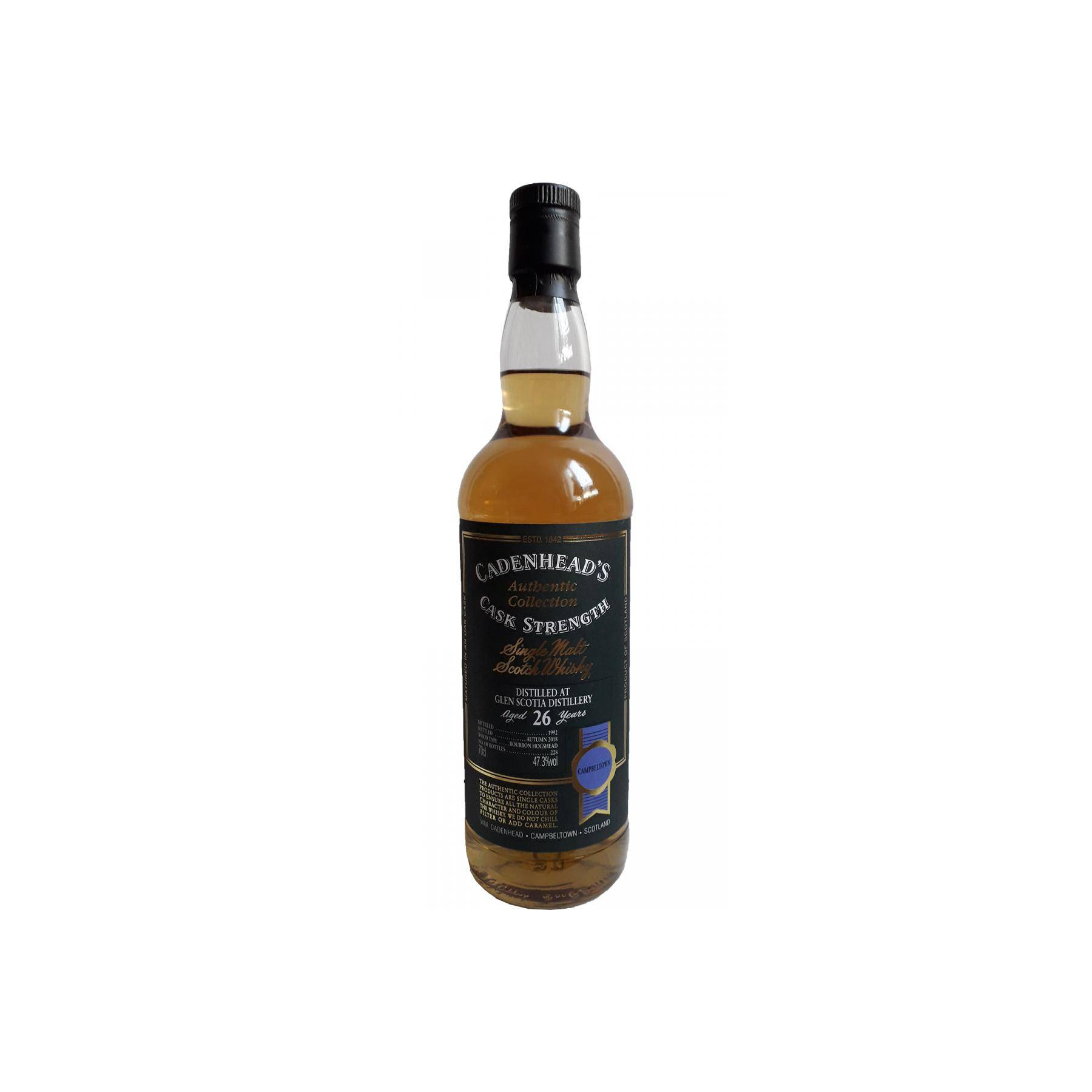 Glen Scotia Authentic Collection 1992 26 Years Single Malt Whisky