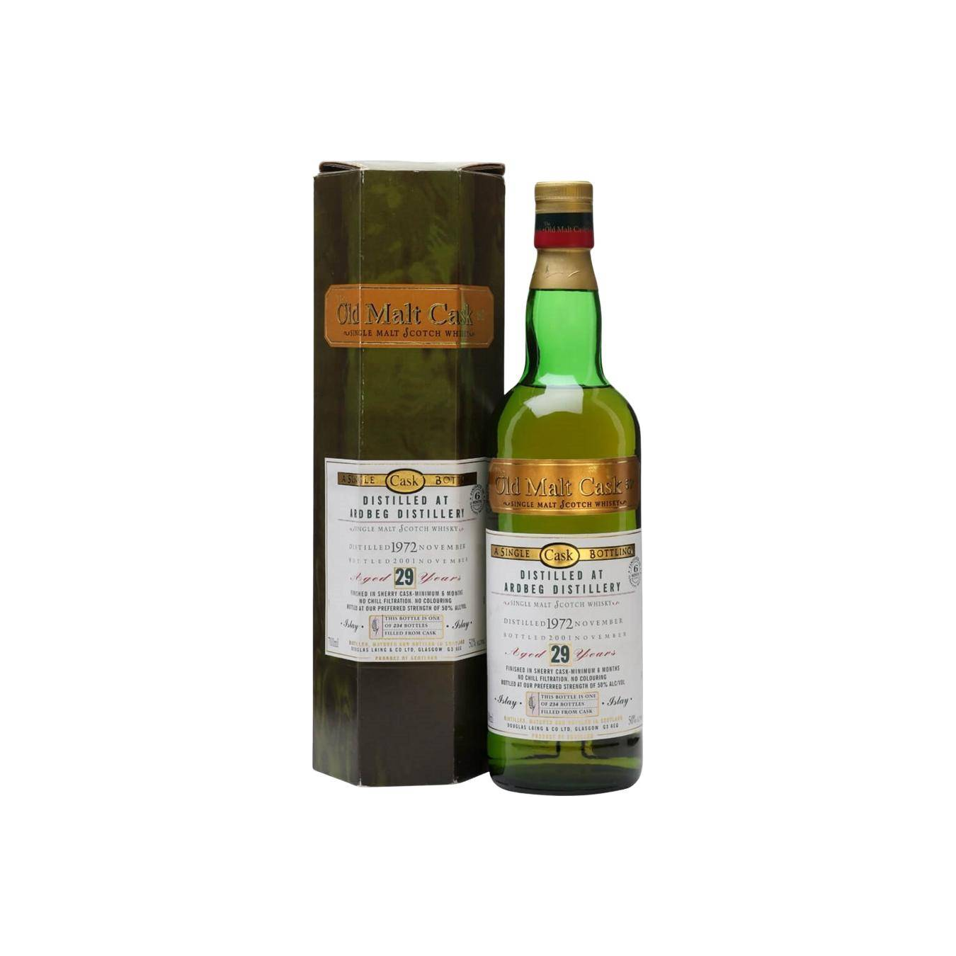 Ardbeg Old Malt Cask 1972 29 Years Single Malt Whisky 2