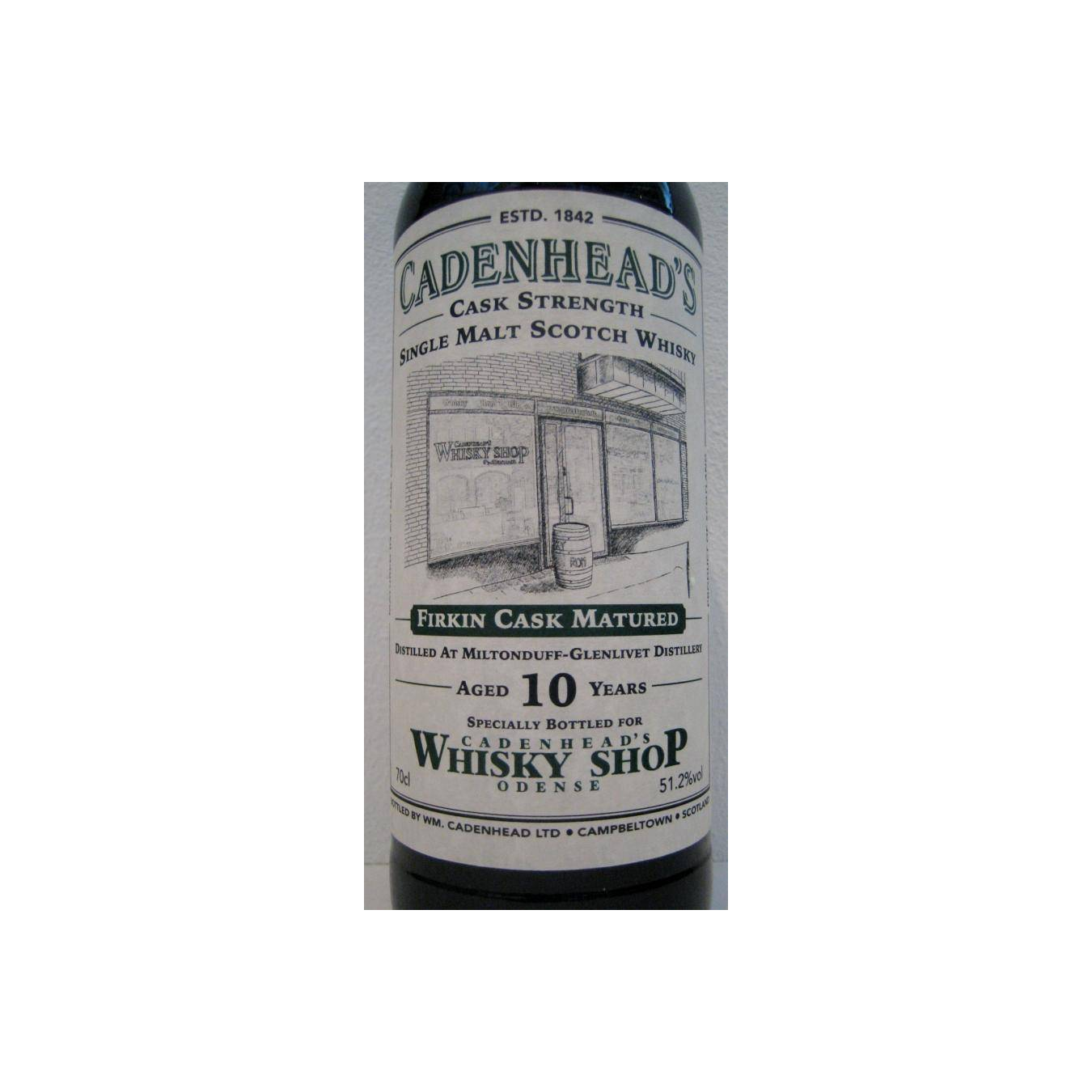 Miltonduff 10 Years Single Malt Whisky 2