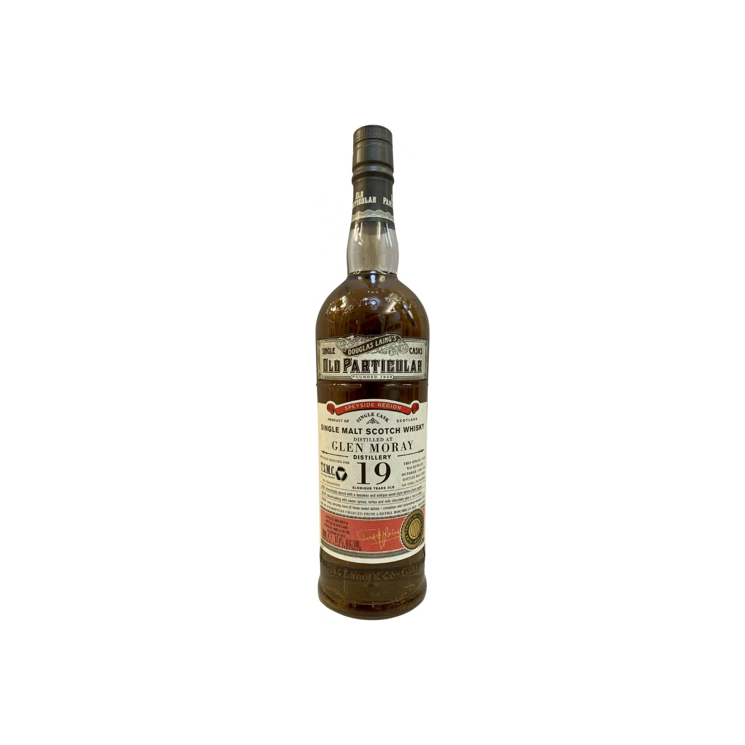 Glen Moray Old Particular 1998 19 Years Single Malt Whisky