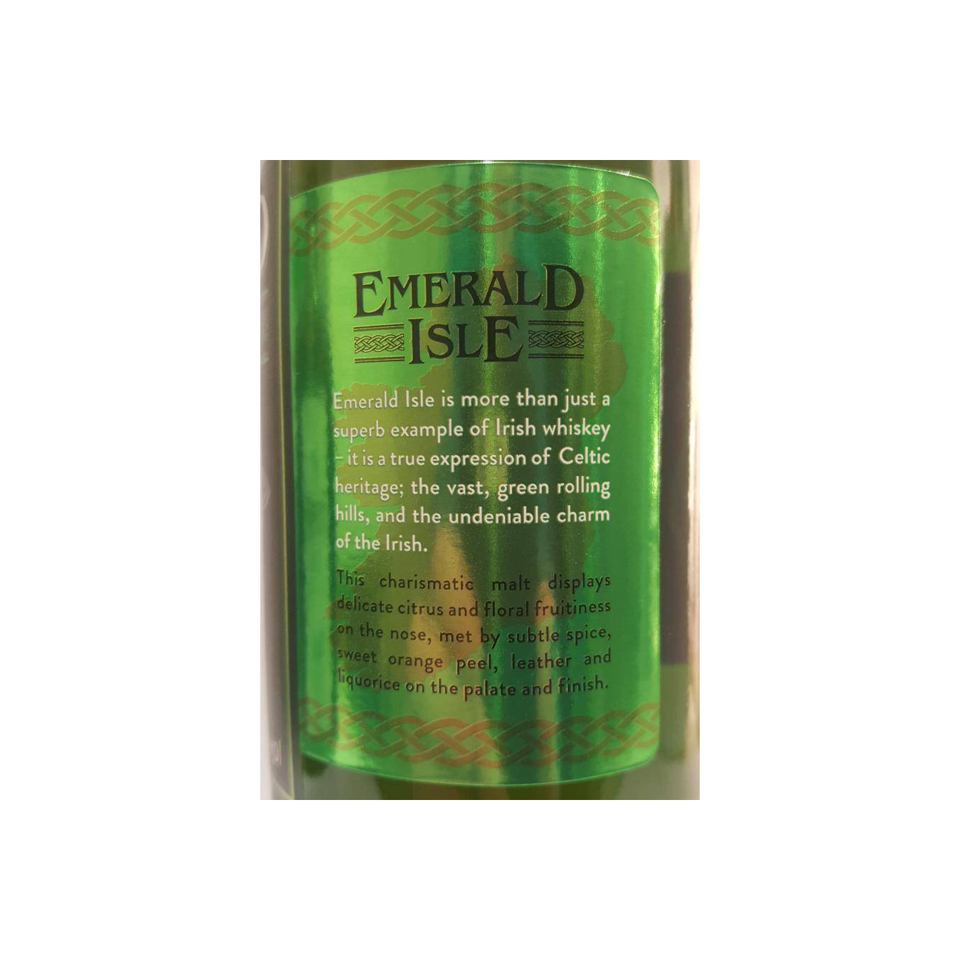 Emerald Isle Single Malt Irish Whiskey AcL 2