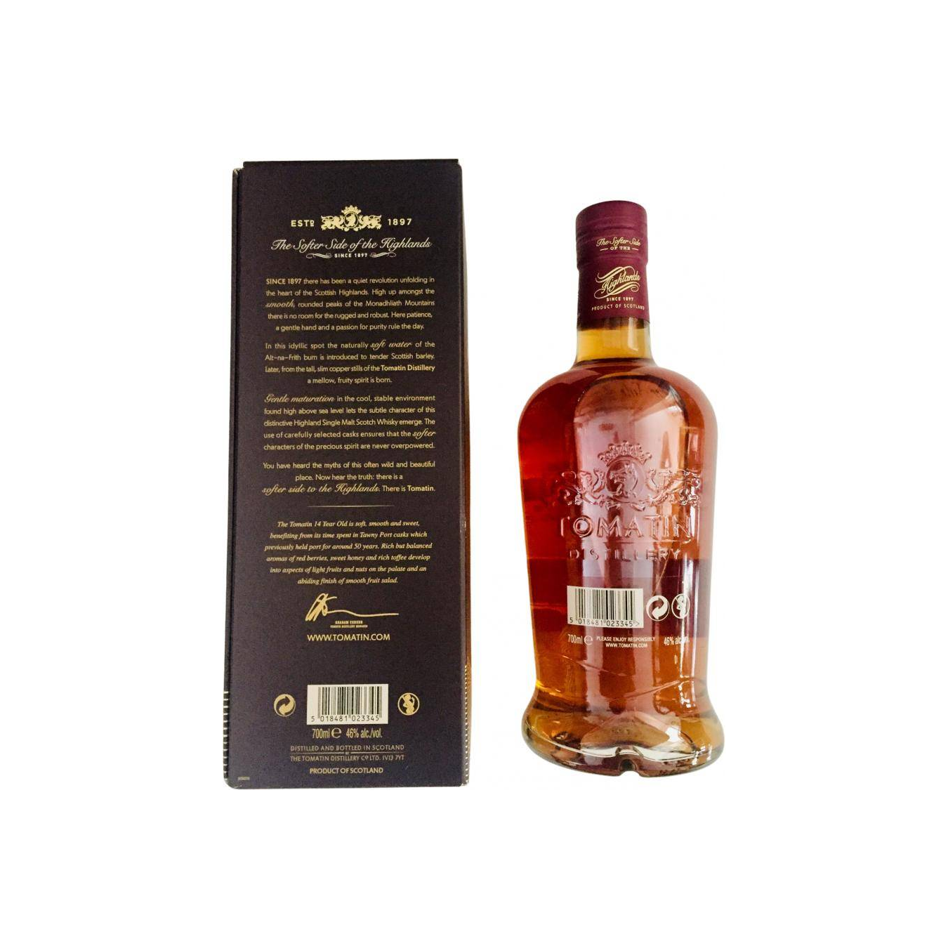 Tomatin 14 Years Single Malt Whisky 2