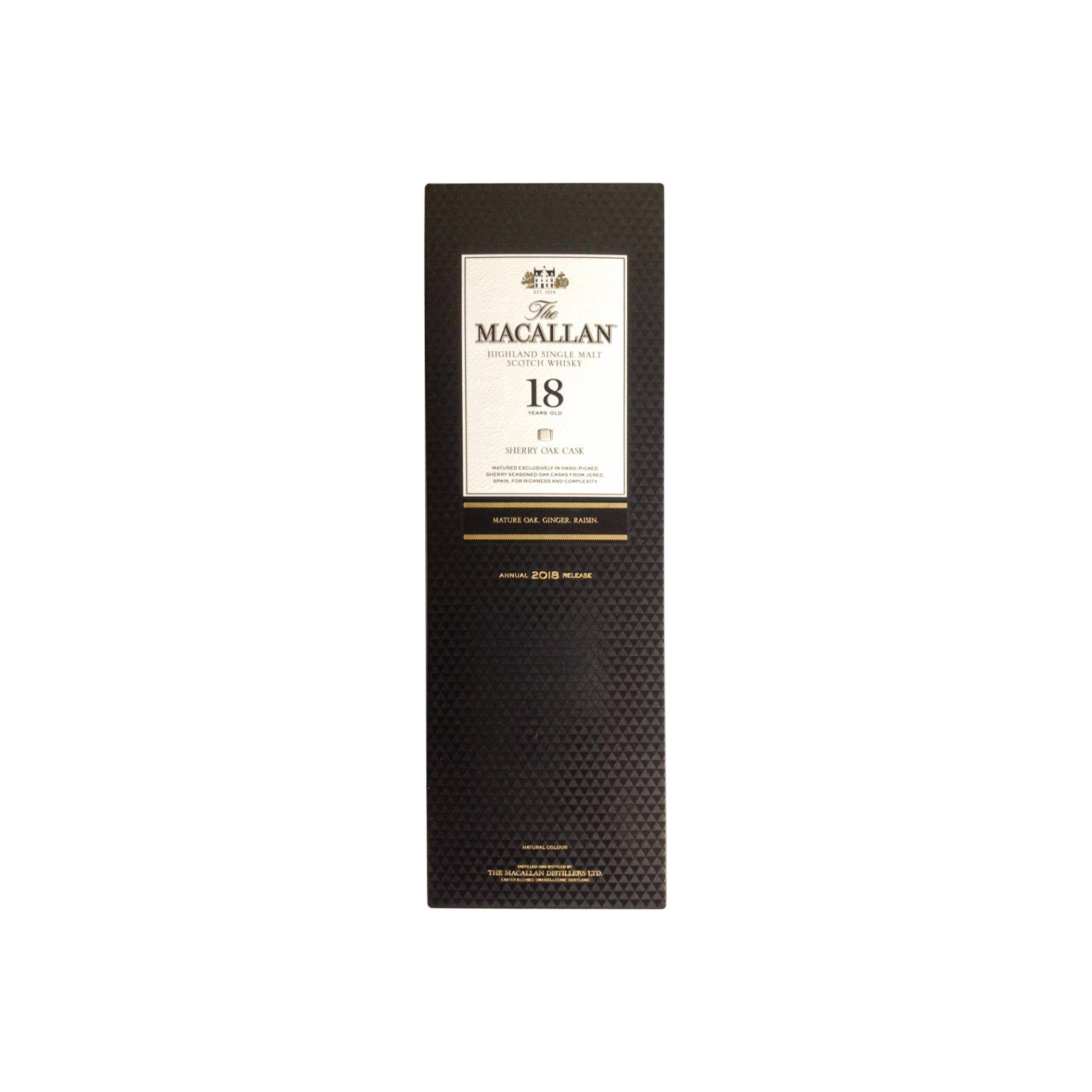 The Macallan Sherry Cask 18 Years Single Malt Whisky 3