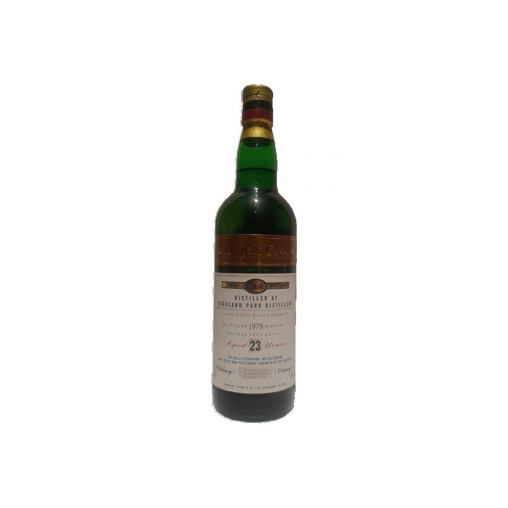 Highland Park Old Malt Cask 1978 23 Years Single Malt Whisky