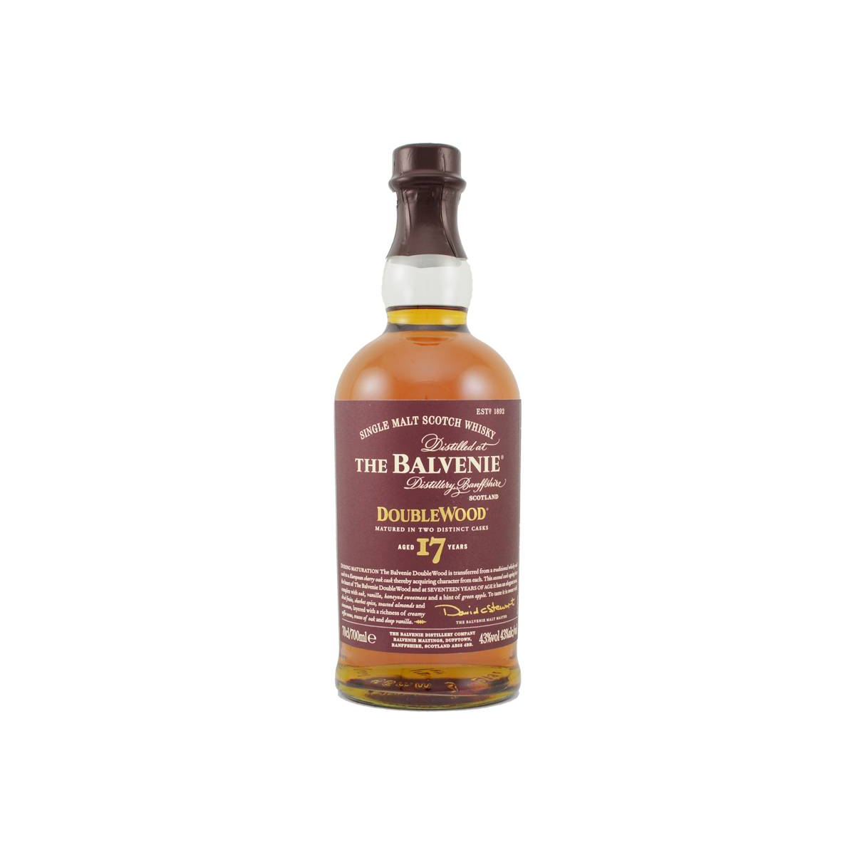 The Balvenie 17 Years Single Malt Whisky