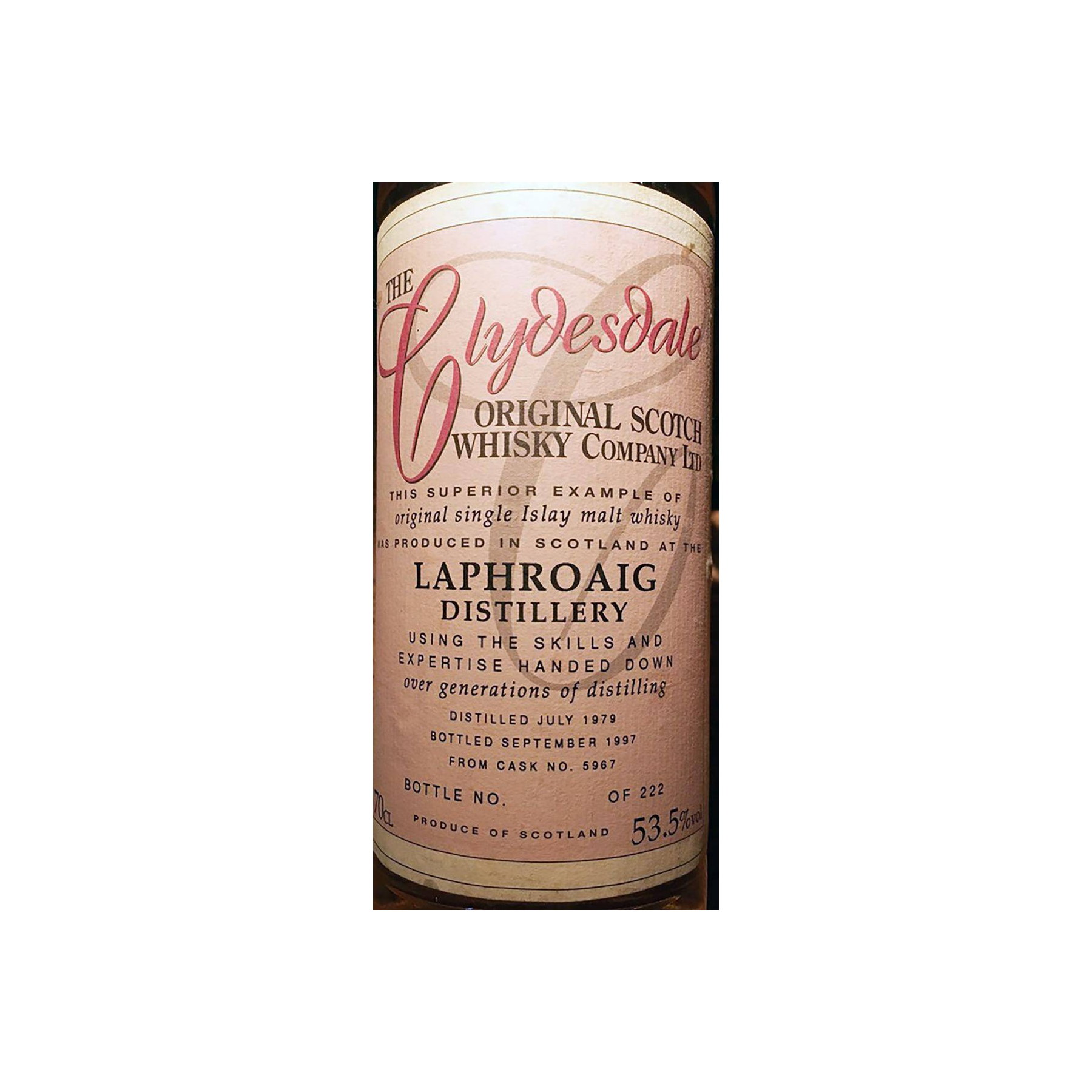 Laphroaig 1979 18 Years Single Malt Whisky 2