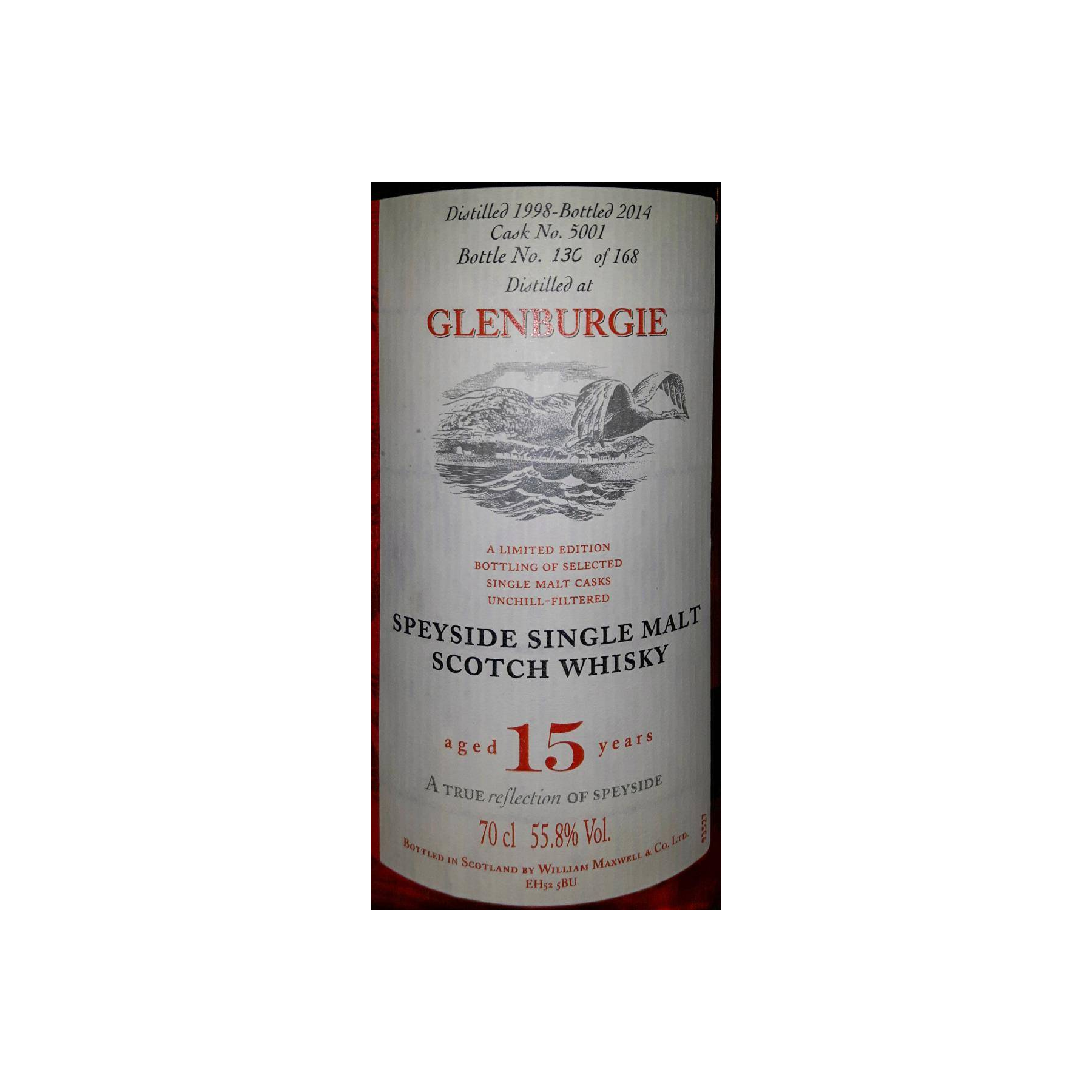 Glenburgie 1998 15 Years Single Malt Whisky 3