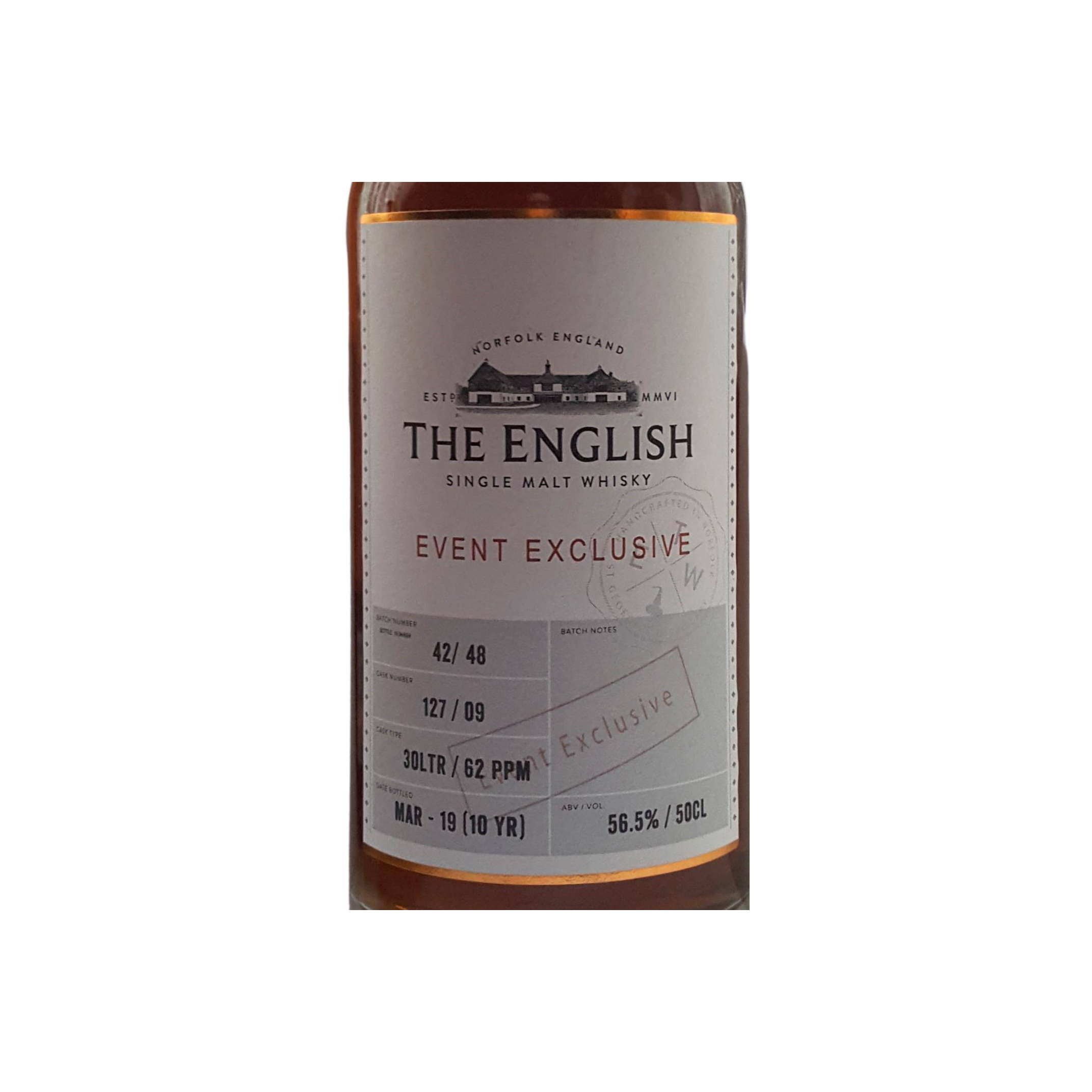 The English Whisky 10-year-old 2