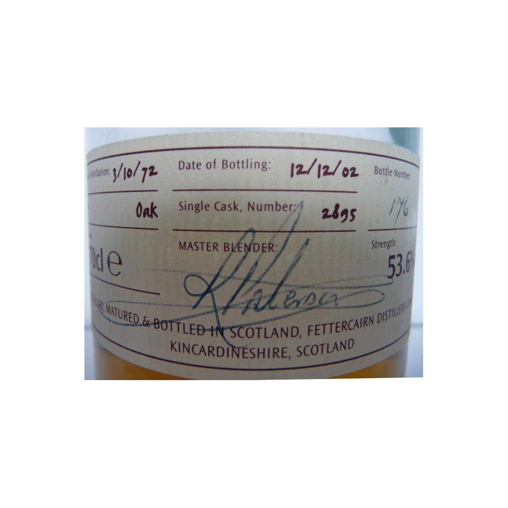 Fettercairn 1972 30 Years Single Malt Whisky 2