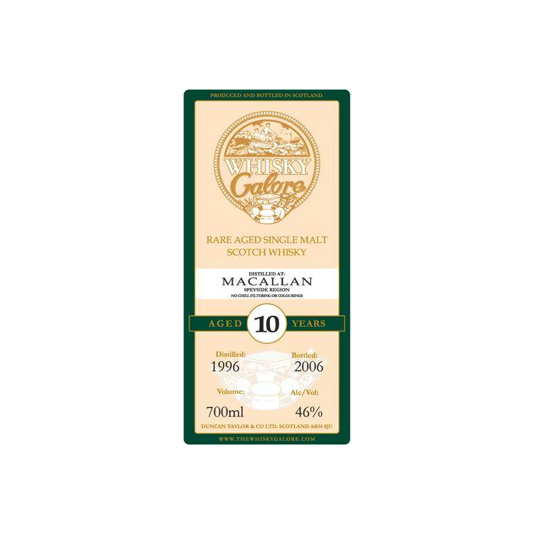 The Macallan 1996 10 Years Single Malt Whisky 2