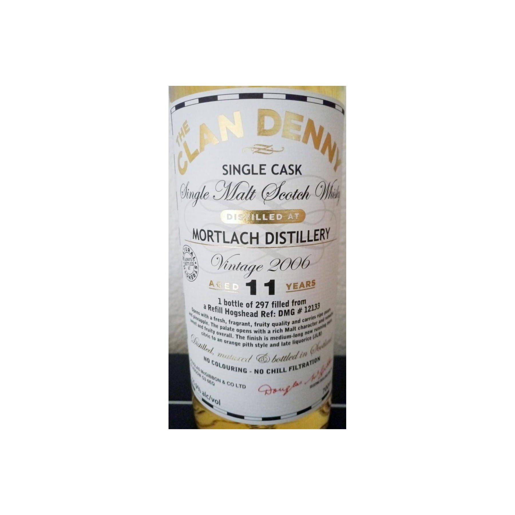 Mortlach 2006 11 Years Single Malt Whisky