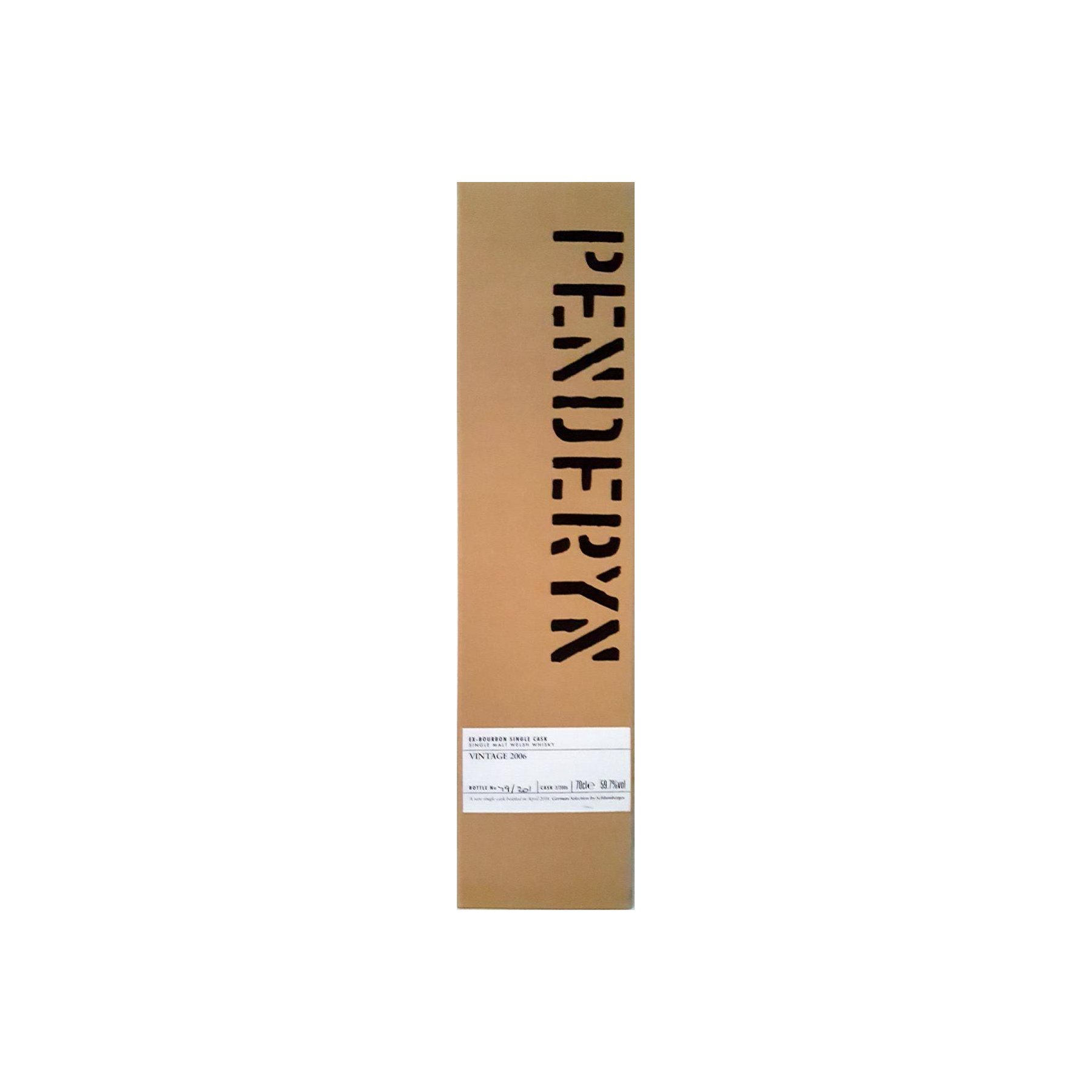 Penderyn Single Cask 2006 11 Years Single Malt Whisky 2