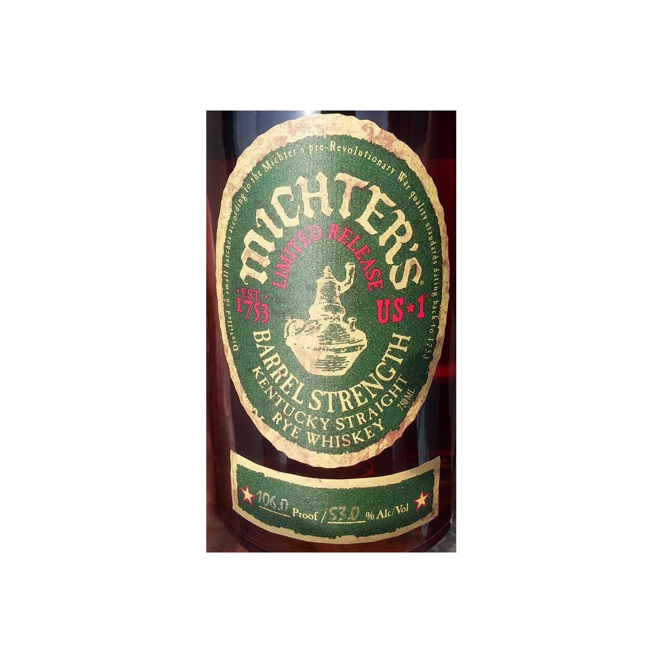 Michter's Rye Whisky