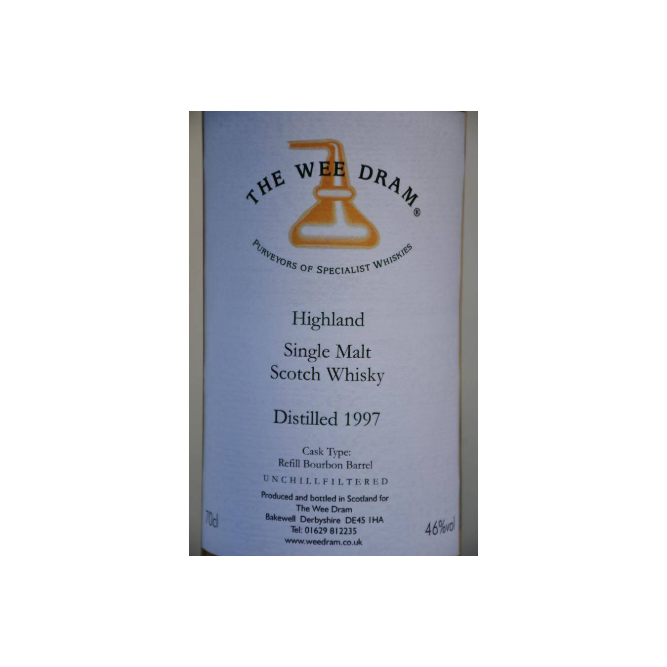 Highland Malt Scotch Whisky 1997 TWD 2