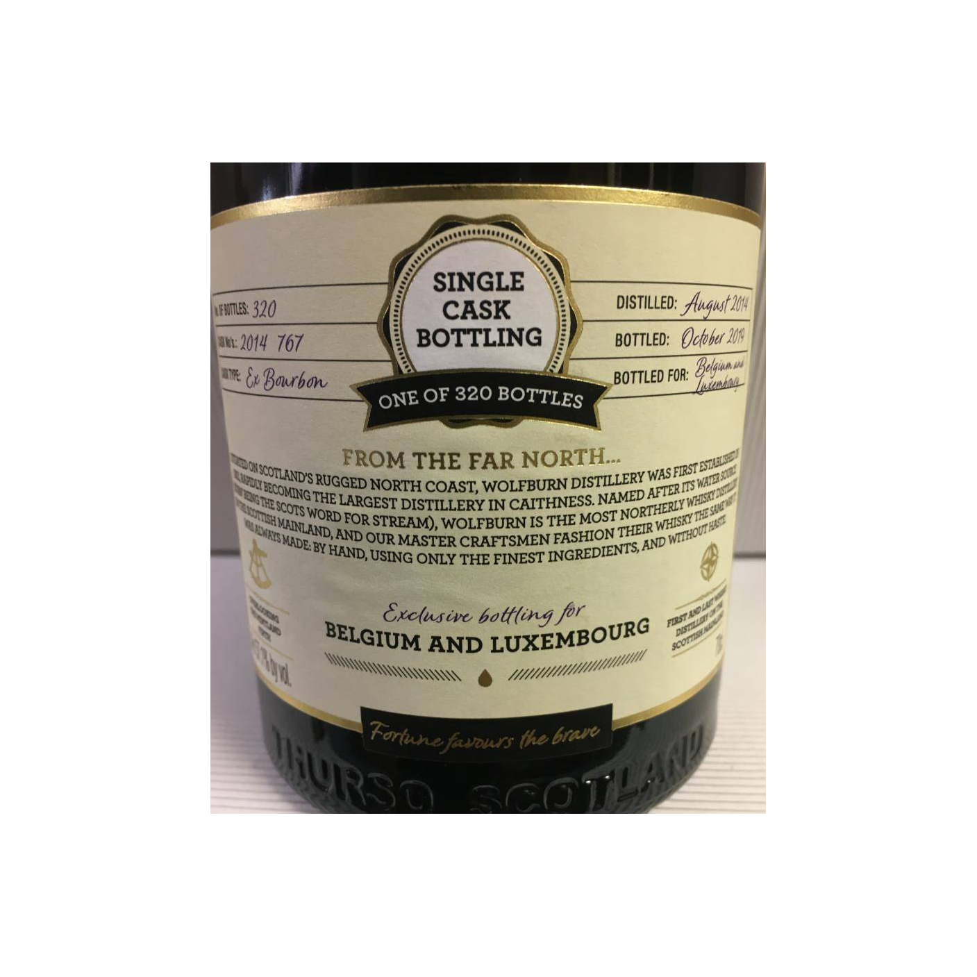 Wolfburn 2014 5 Years Single Malt Whisky 2