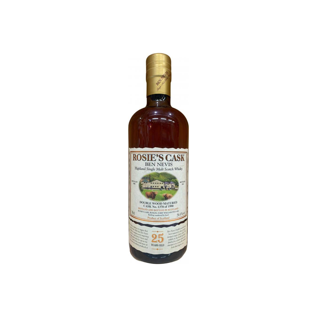 Ben Nevis 1990 25 Years Single Malt Whisky