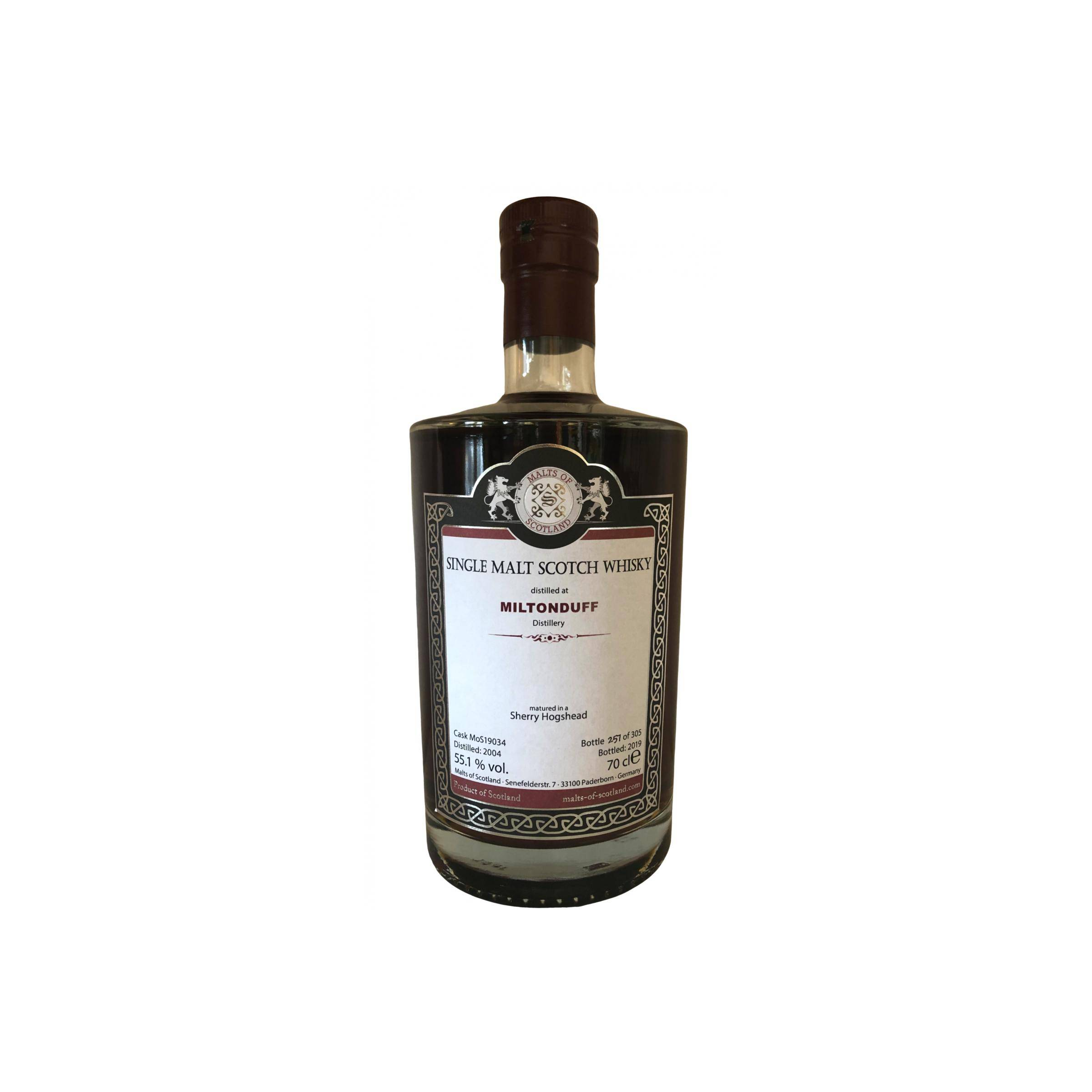 Miltonduff 2004 15 Years Single Malt Whisky 3