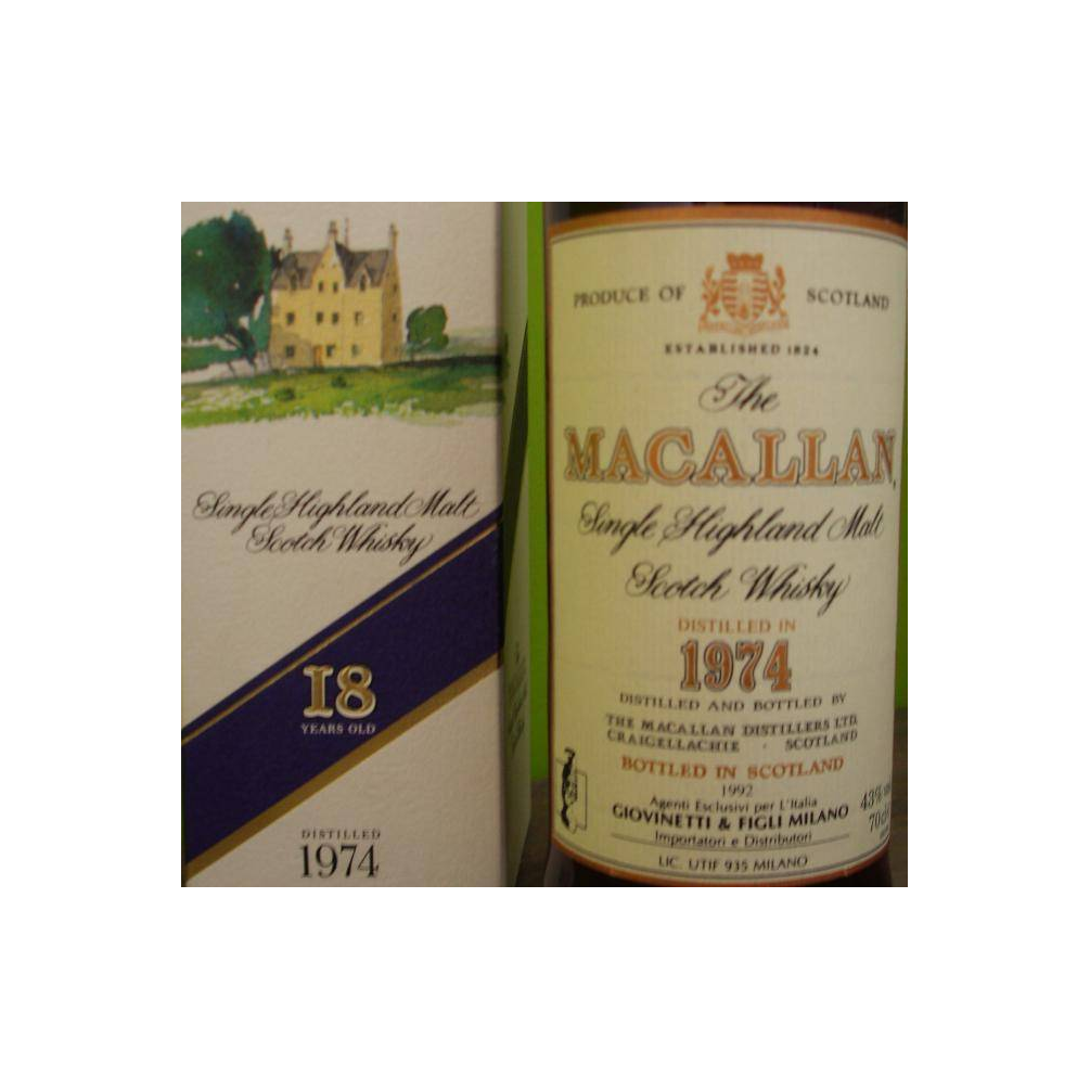 The Macallan 1974 18 Years Single Malt Whisky 3