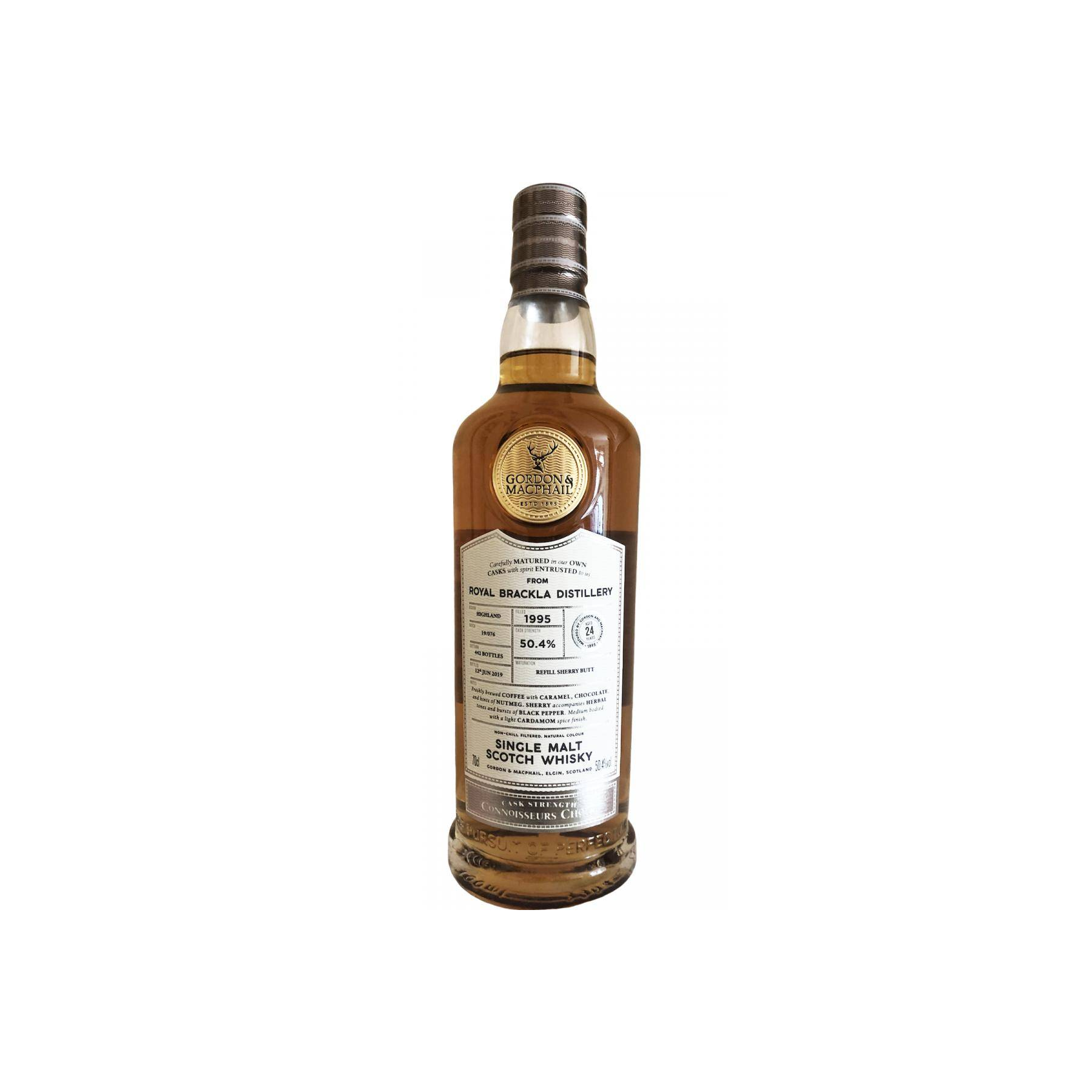 Royal Brackla Connoisseurs Choice - Cask Strength 1995 24 Years Single Malt Whisky