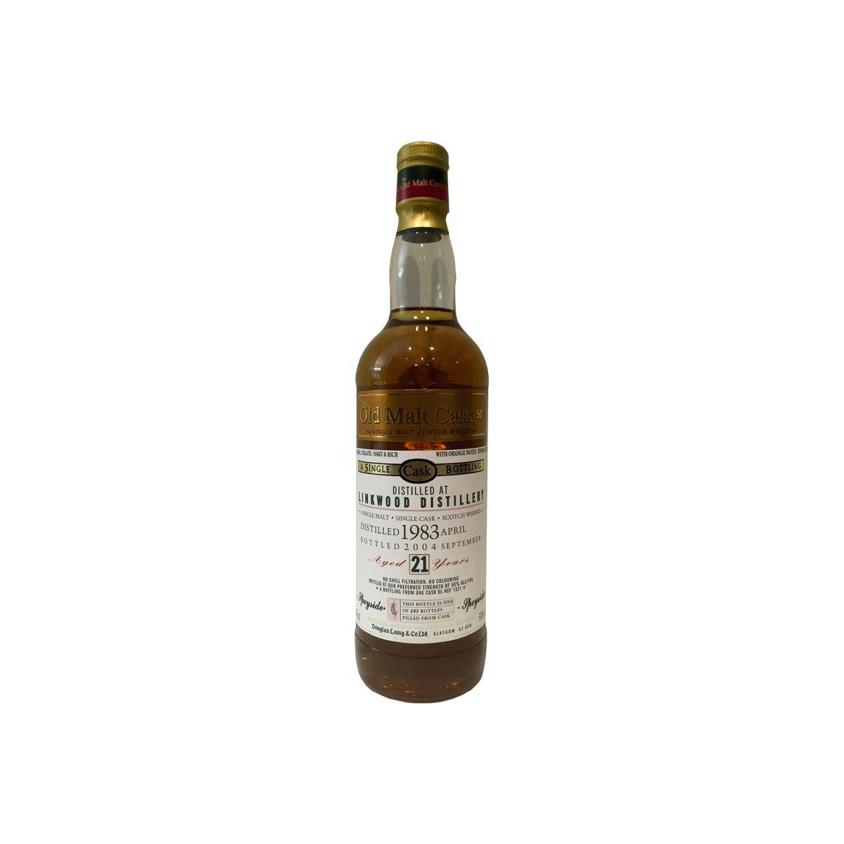 Linkwood Old Malt Cask 1983 21 Years Single Malt Whisky