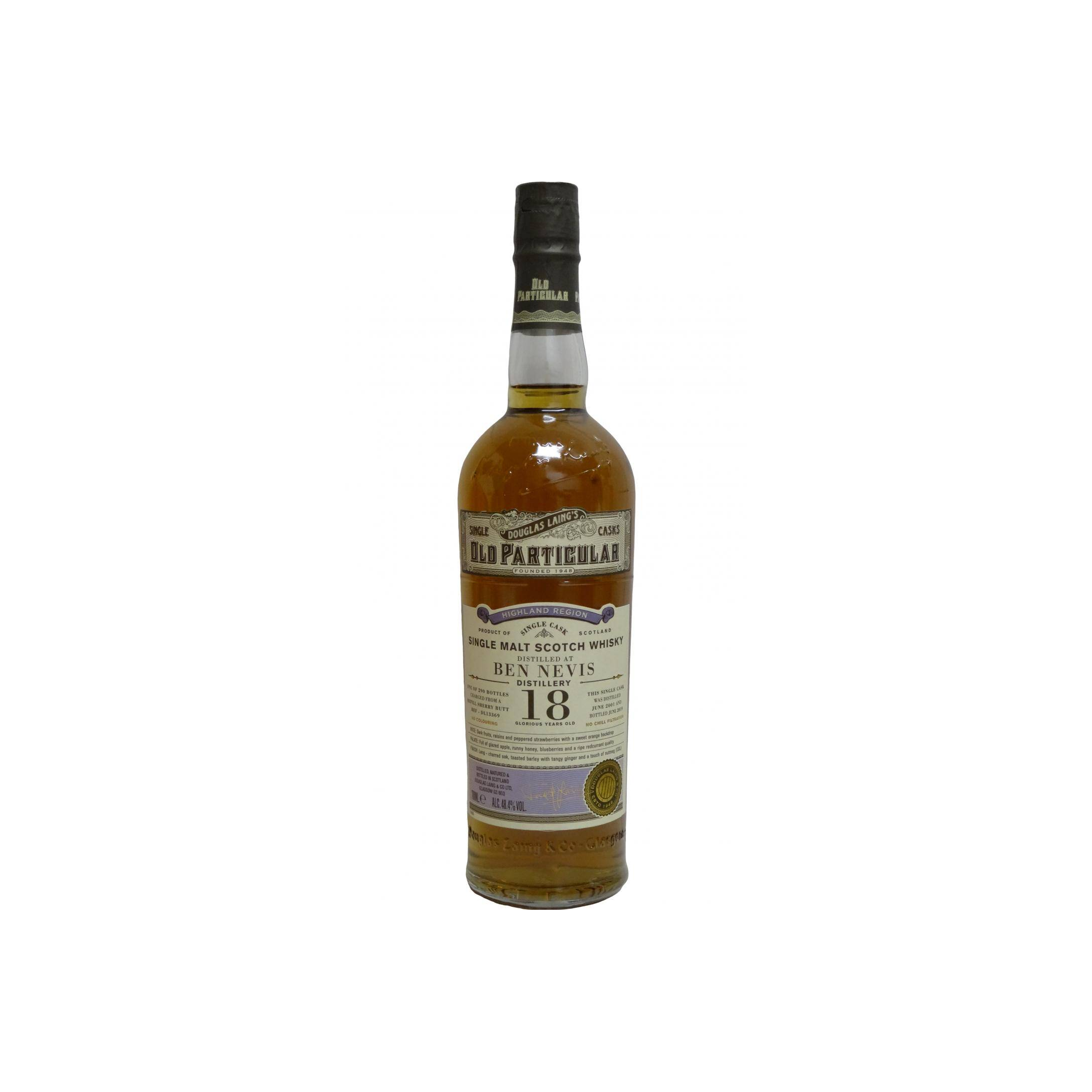 Ben Nevis Old Particular 2001 18 Years Single Malt Whisky