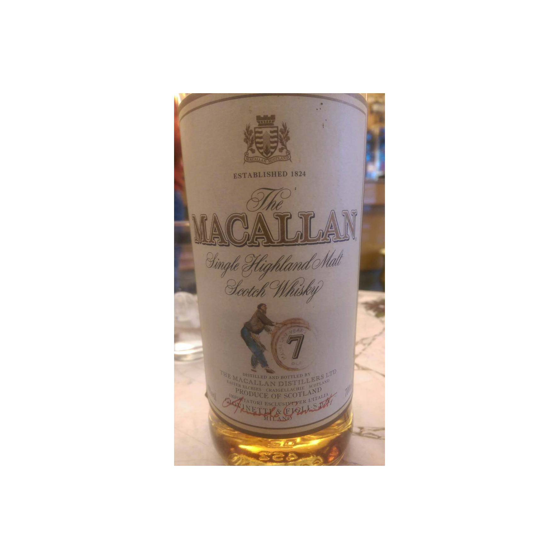 The Macallan 7 Years Single Malt Whisky 2