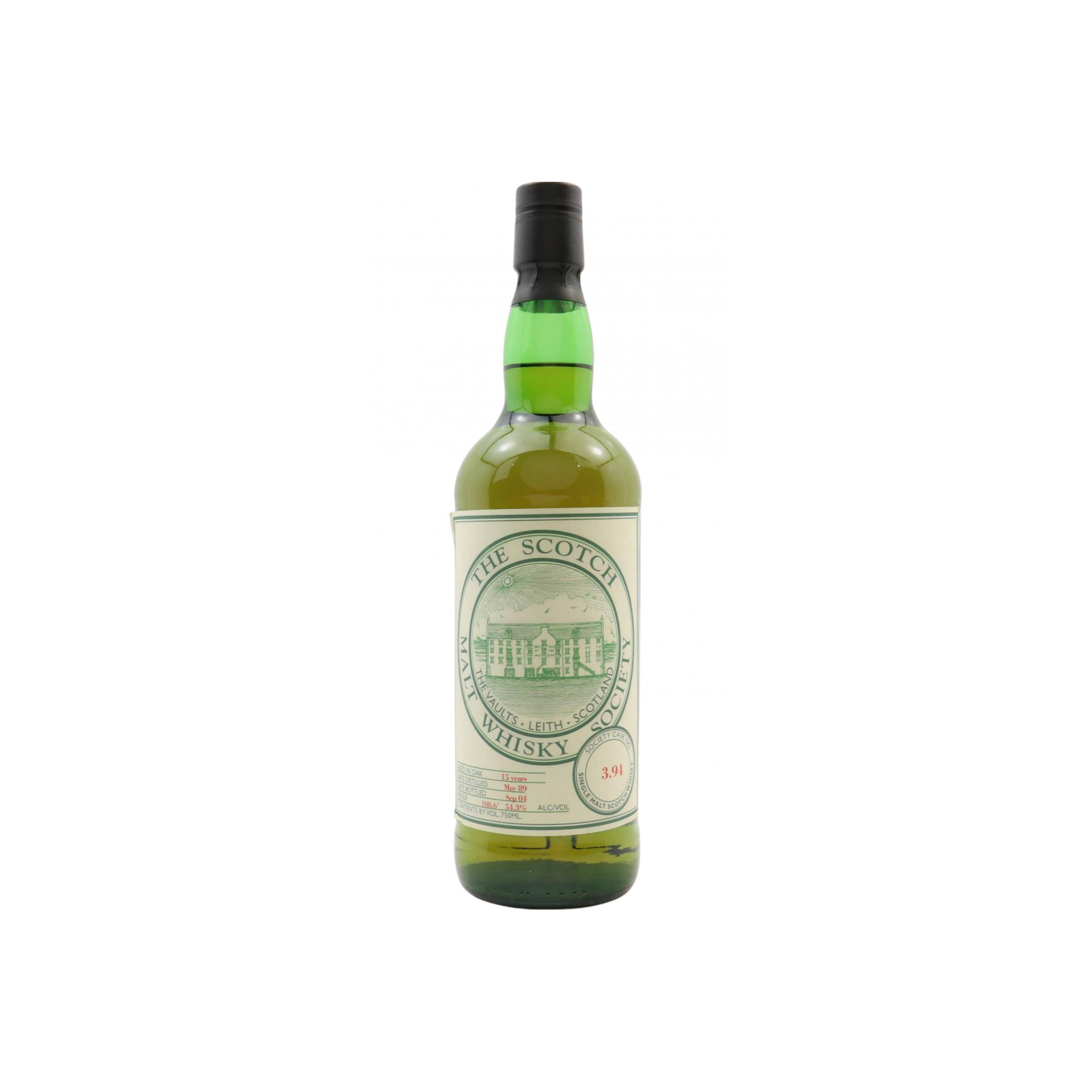 The Scotch Malt Whisky Society 1989 15 Years Single Malt Whisky