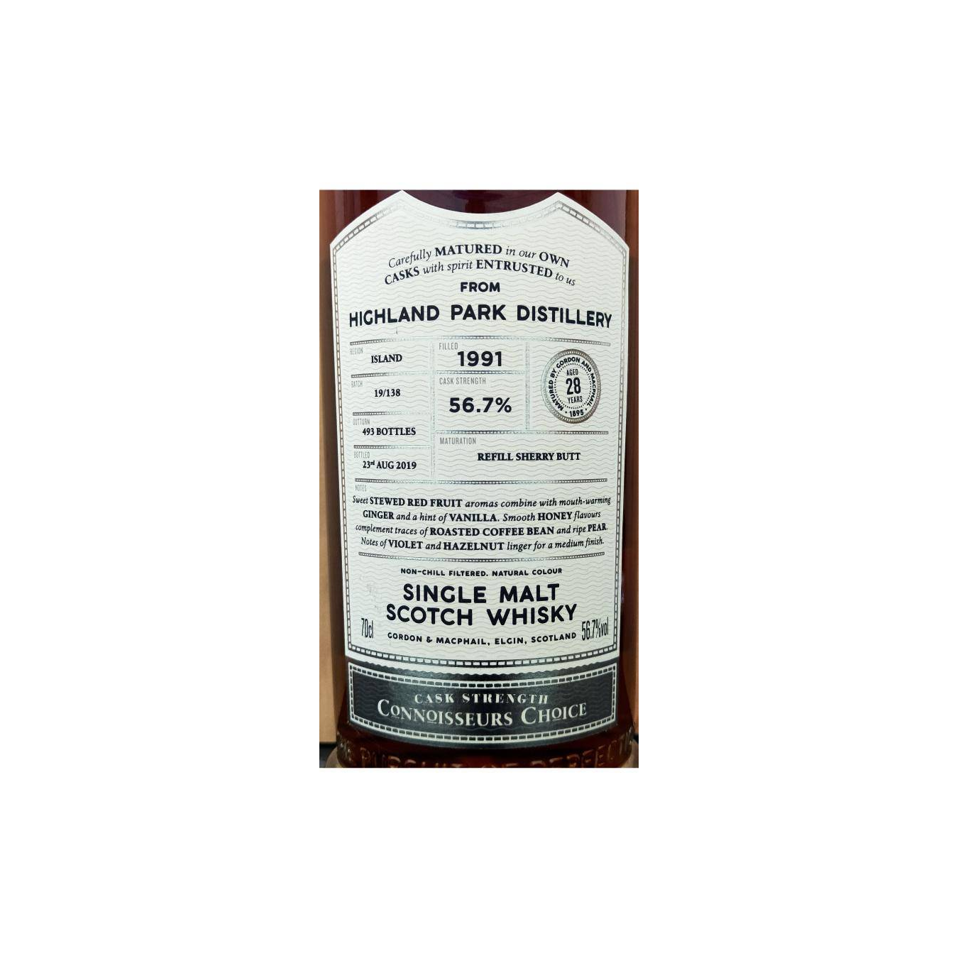Highland Park Connoisseurs Choice - Cask Strength 1991 28 Years Single Malt Whisky 2