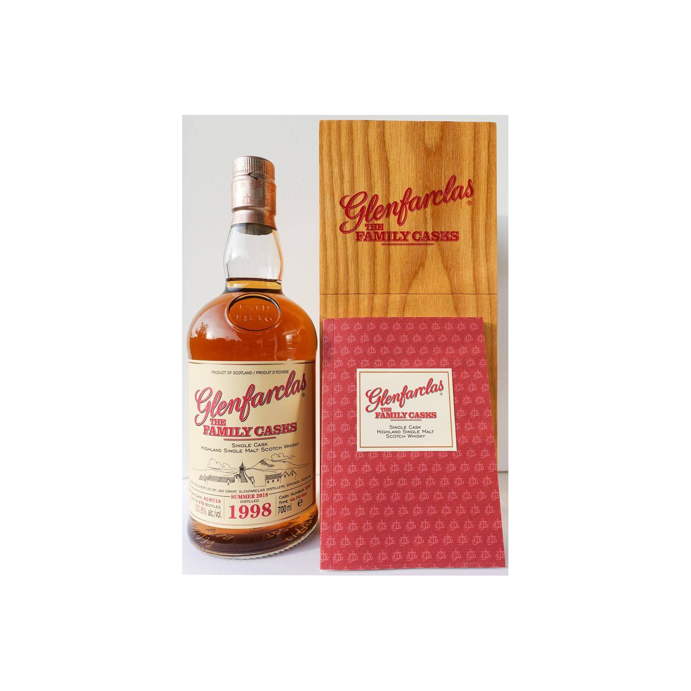 Glenfarclas 1998 20 Years Single Malt Whisky 2