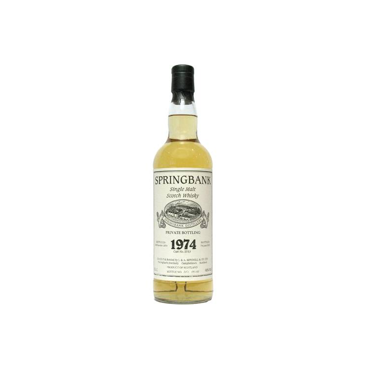 Springbank Private Bottling 1974 28 Years Single Malt Whisky