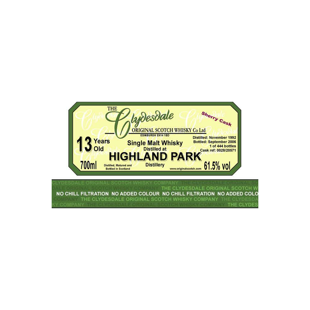 Highland Park 1992 13 Years Single Malt Whisky 2