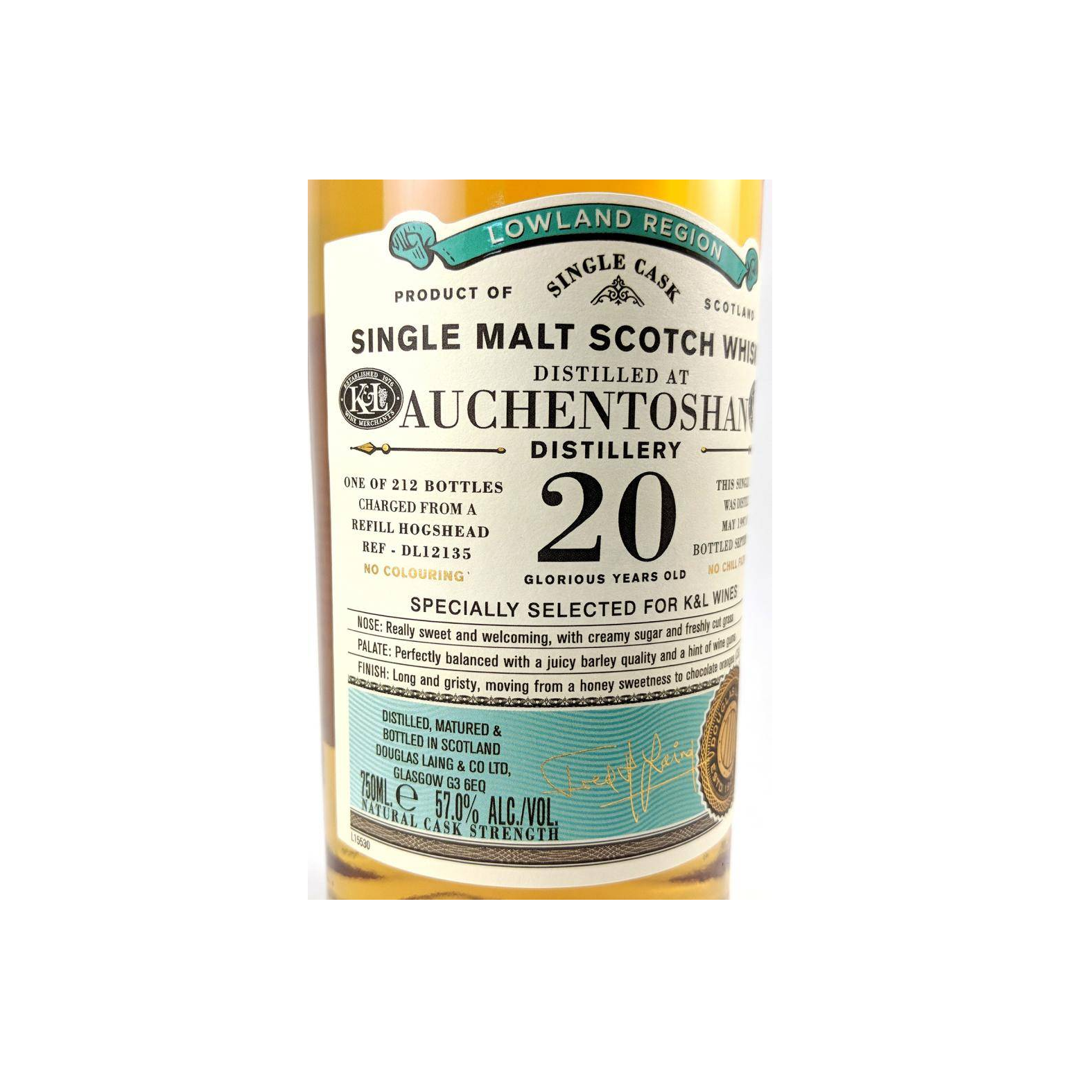 Auchentoshan Old Particular 1997 20 Years Single Malt Whisky 3